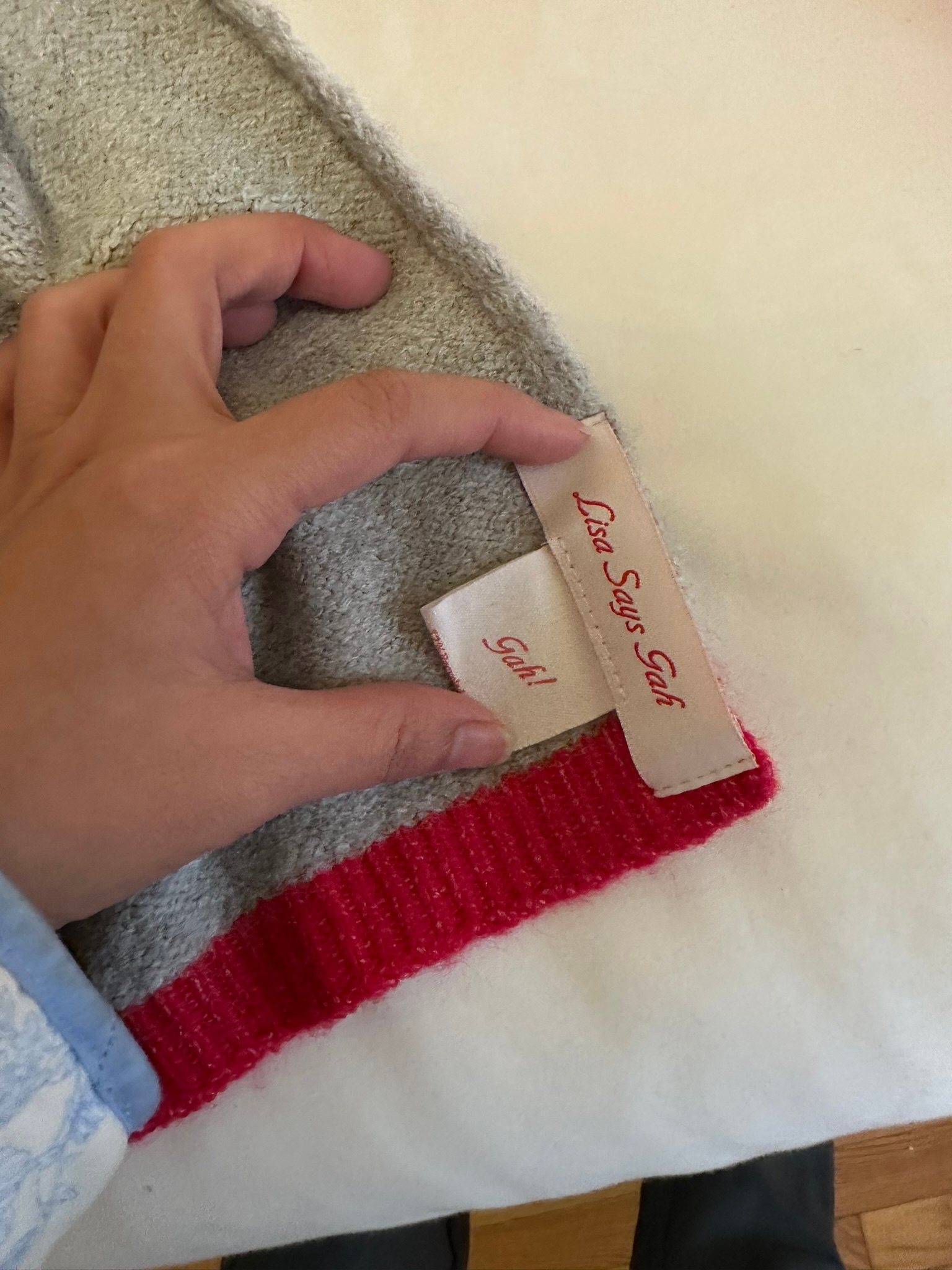 Lisa Says Gah Strawberry Knit Scarf + Bonnet Set - photo 5