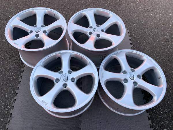 Set of RARE 20X8.5/12 Porsche Techart Formula rims showroom cond - photo 4