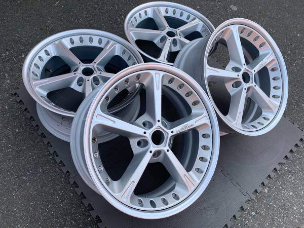 RARE - SET of Genuine 20" BMW AC SCHNITZER TYPE 4 rims exc cond - photo 5