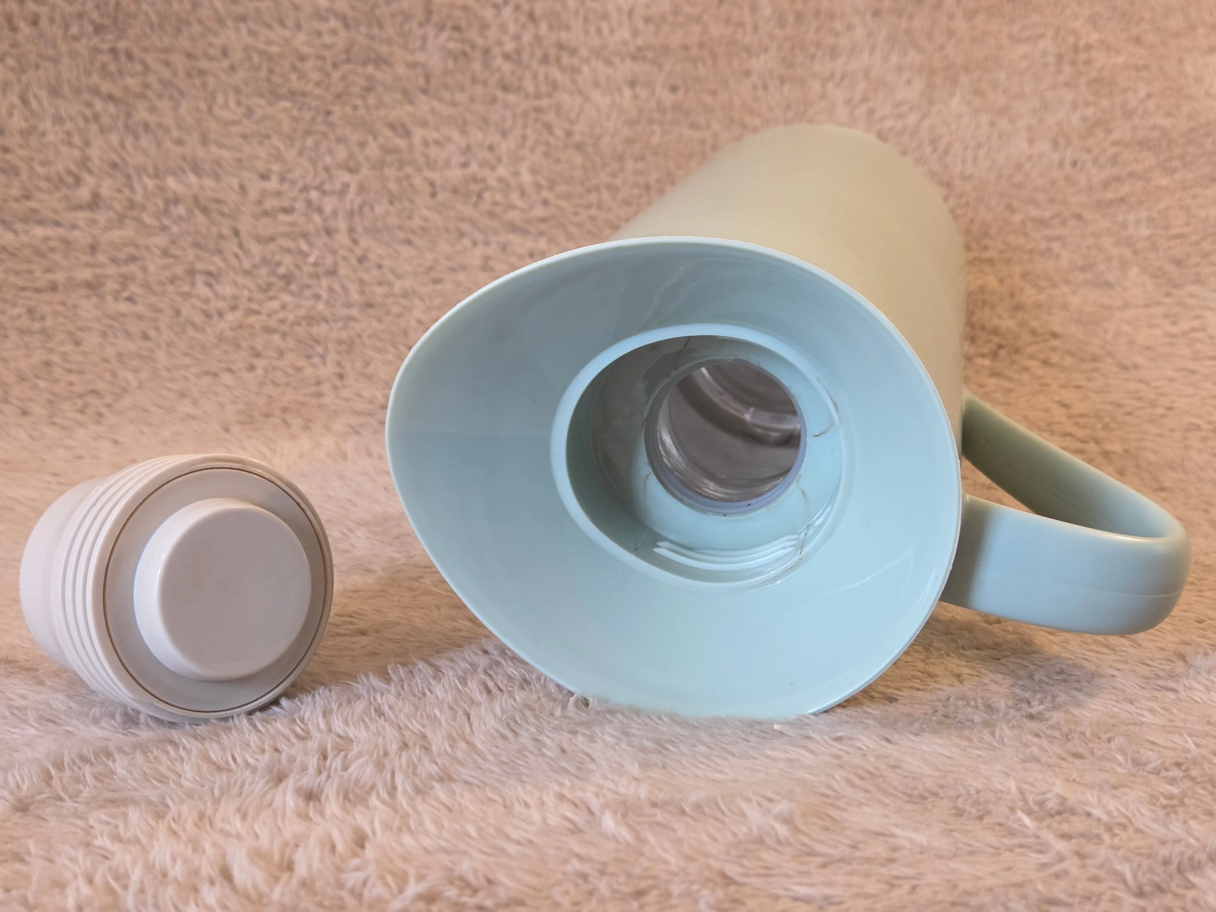 Thermal Carafe 1L, Mint Green – Push-Button Lid image indicator(7)