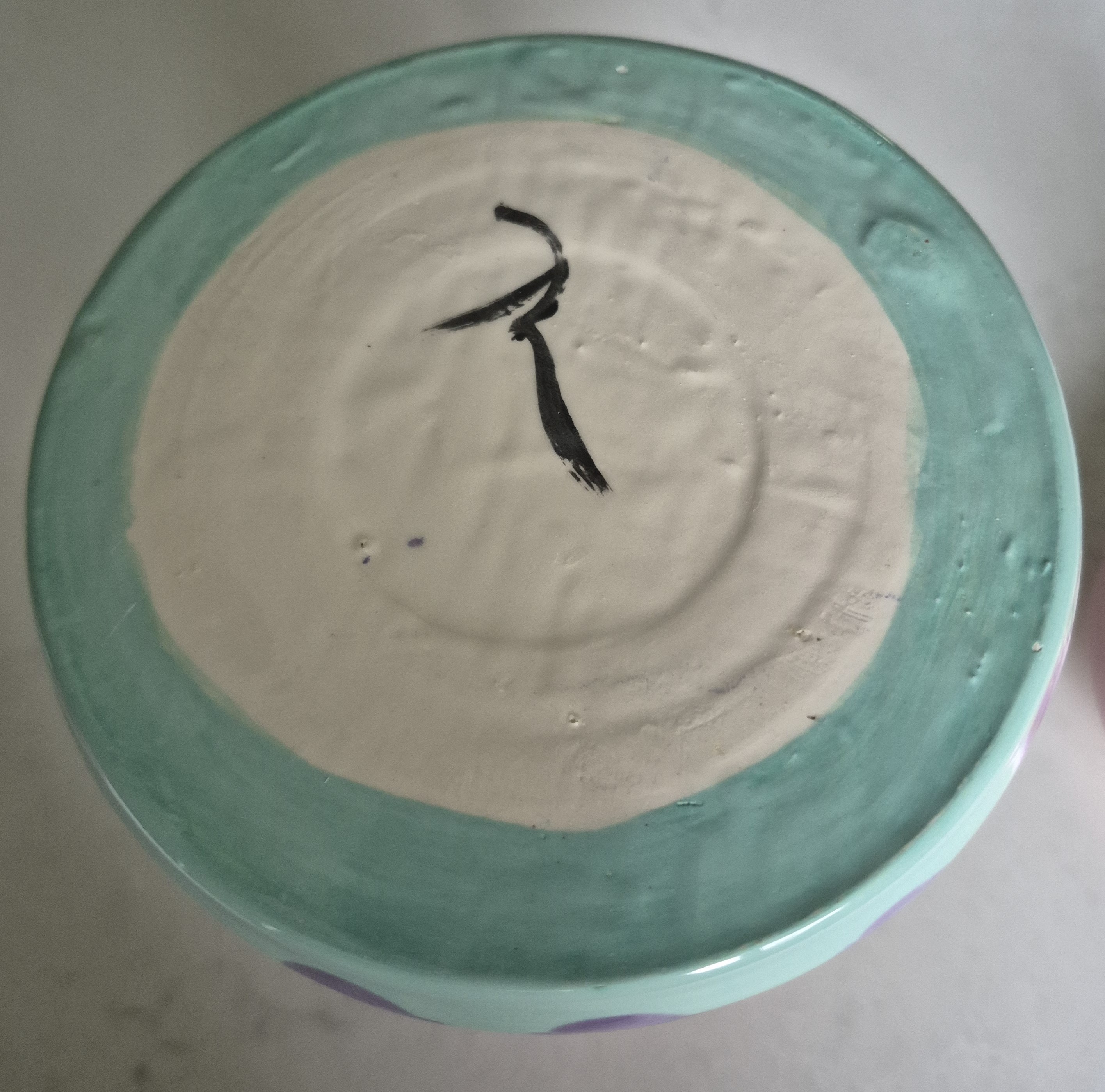 Art Pottery- Large Canister with Whimsical Dog on Lid - photo 4