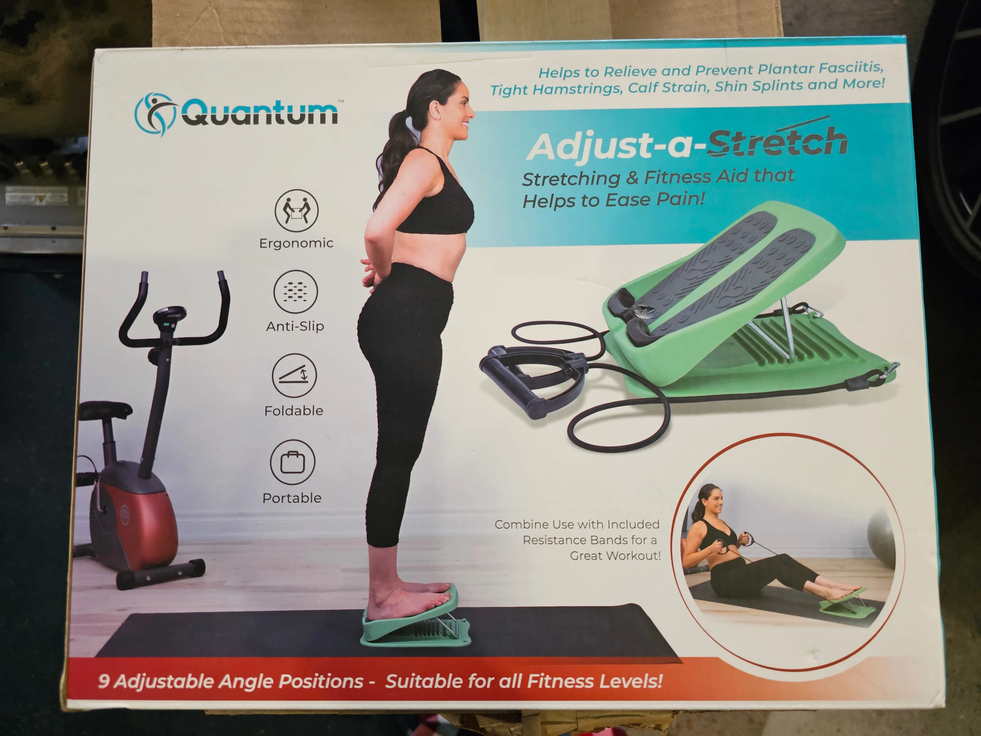 Quantum Adjust-a-Stretch Adjustable Leg Stretcher