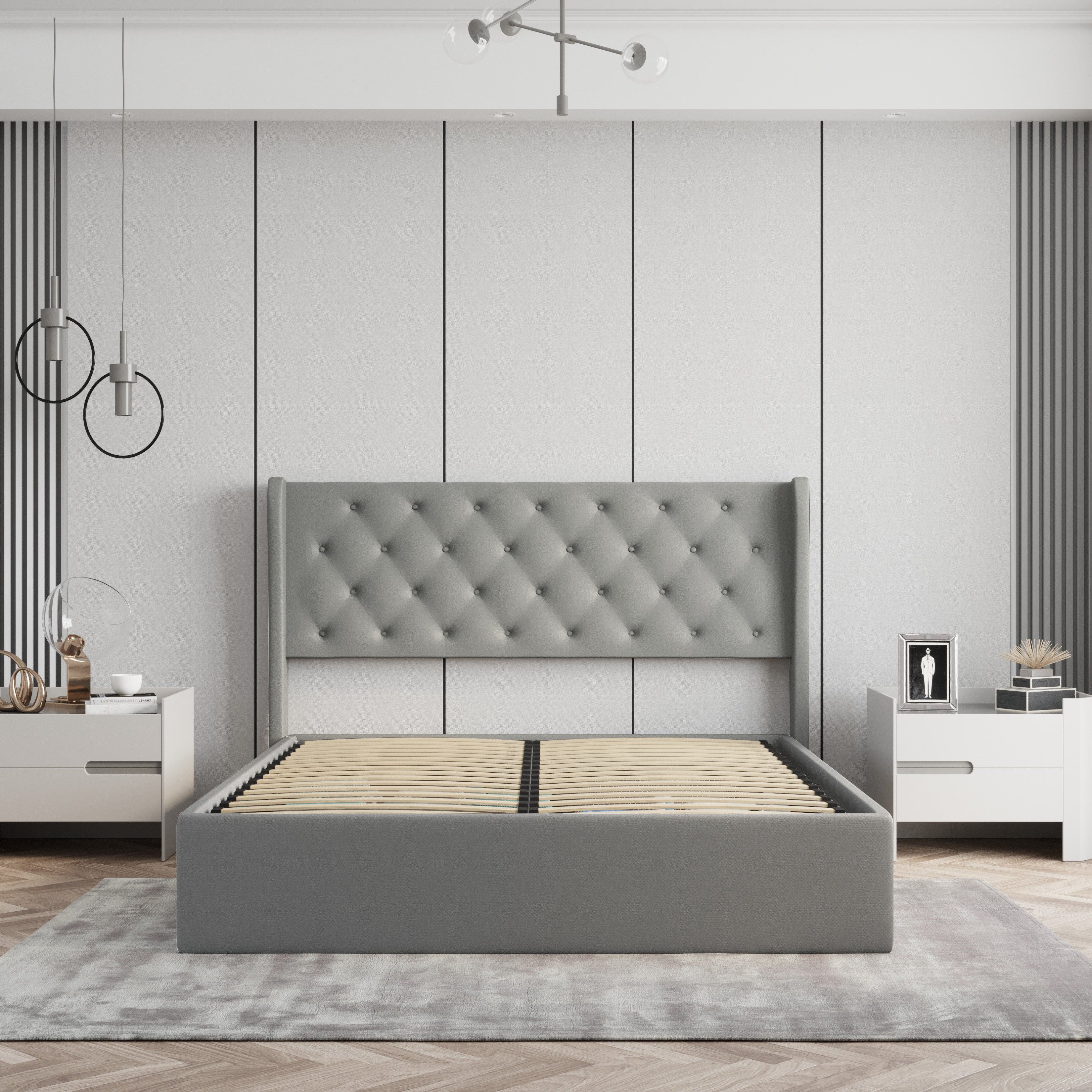 Biggest sale on storage beds -King storage bed -warehouse sale - photo 4