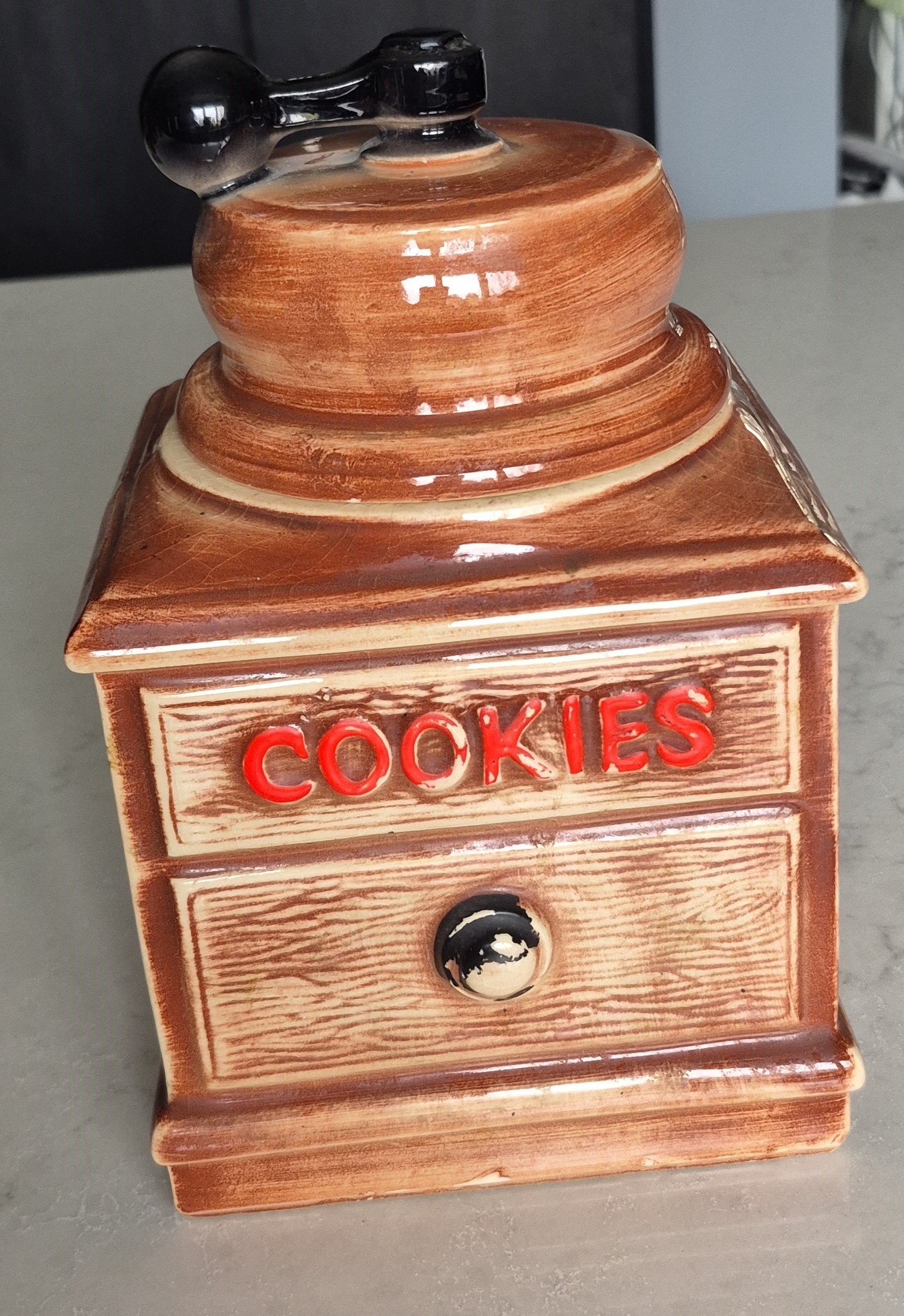Vintage McCoy Coffee Grinder Coffee Jar