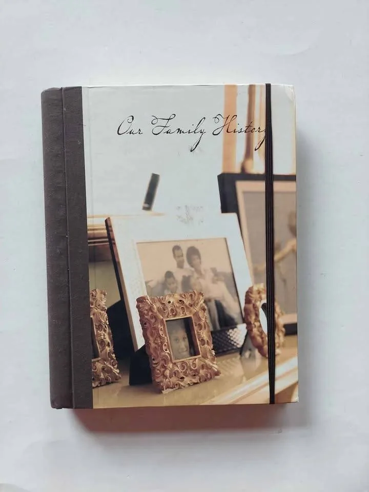Our Family History Genealogy Journal  Hardback Record Book thumbnail