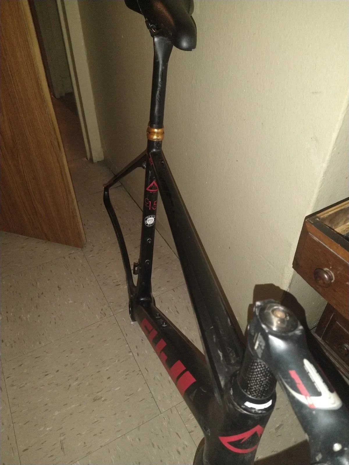 Fuji One. 1 Sl Frameset 54cm image indicator(5)