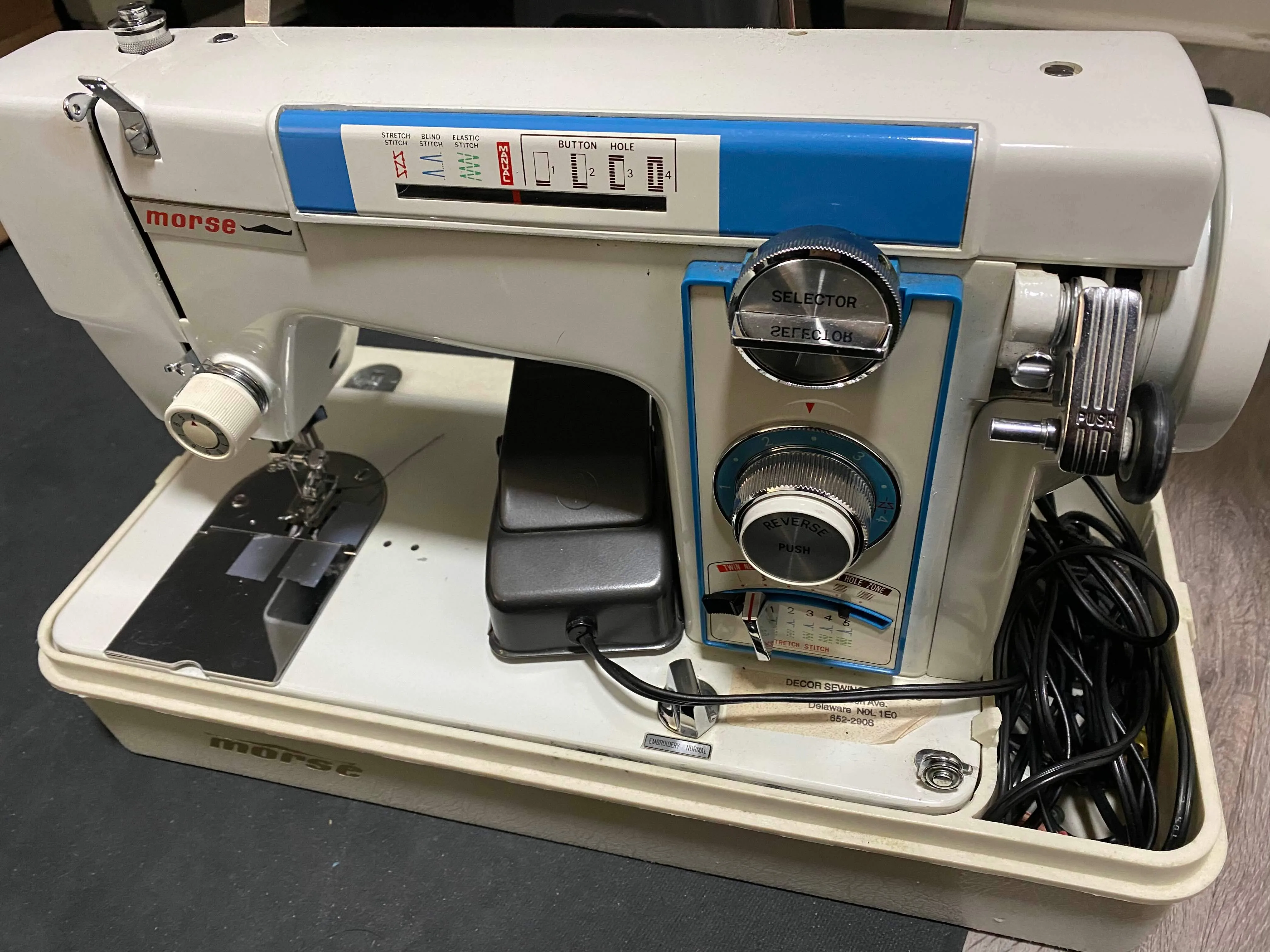 Vintage Morse Sewing Machine 6300 image indicator(5)