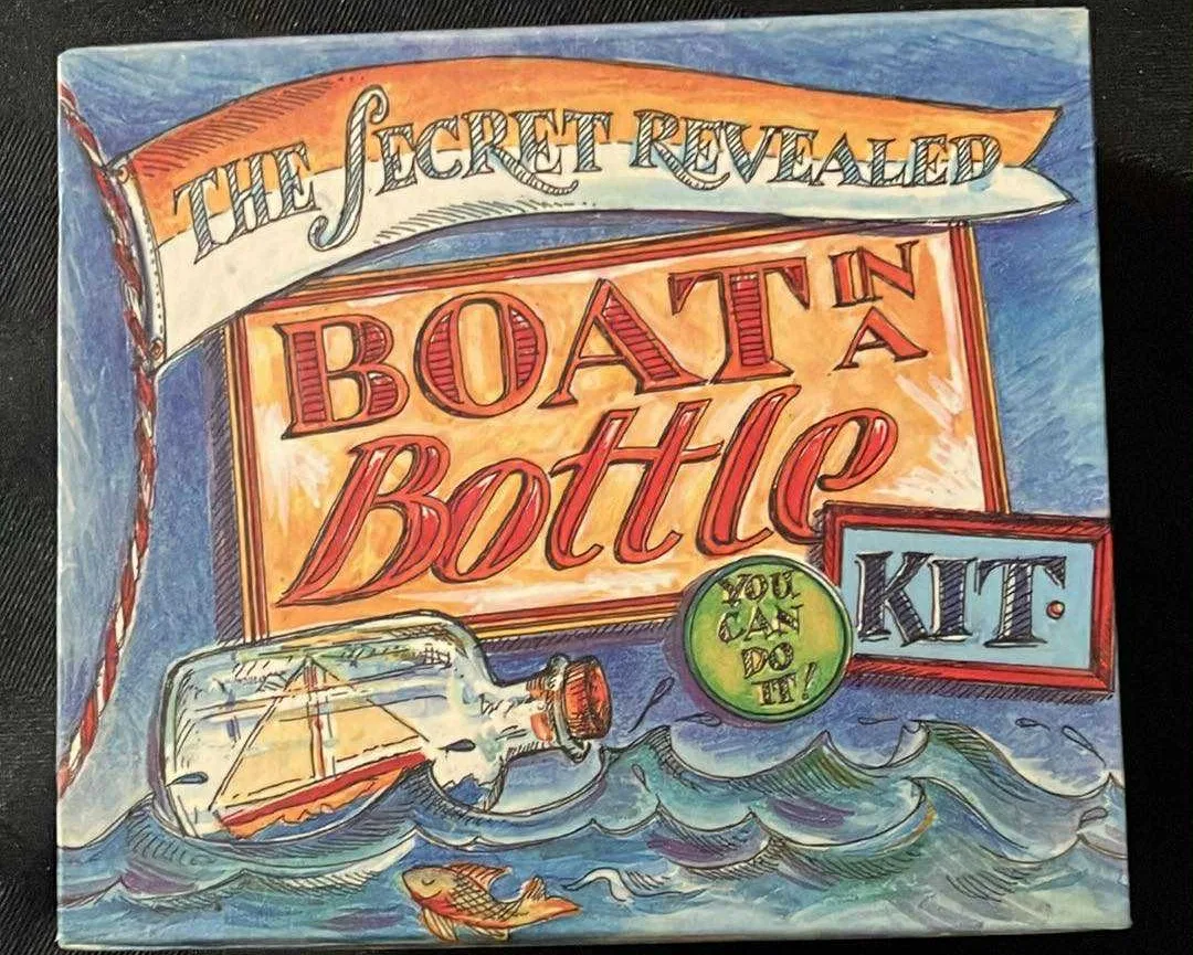 Boat In a Bottle Kit - The Secret Revealed (New)
