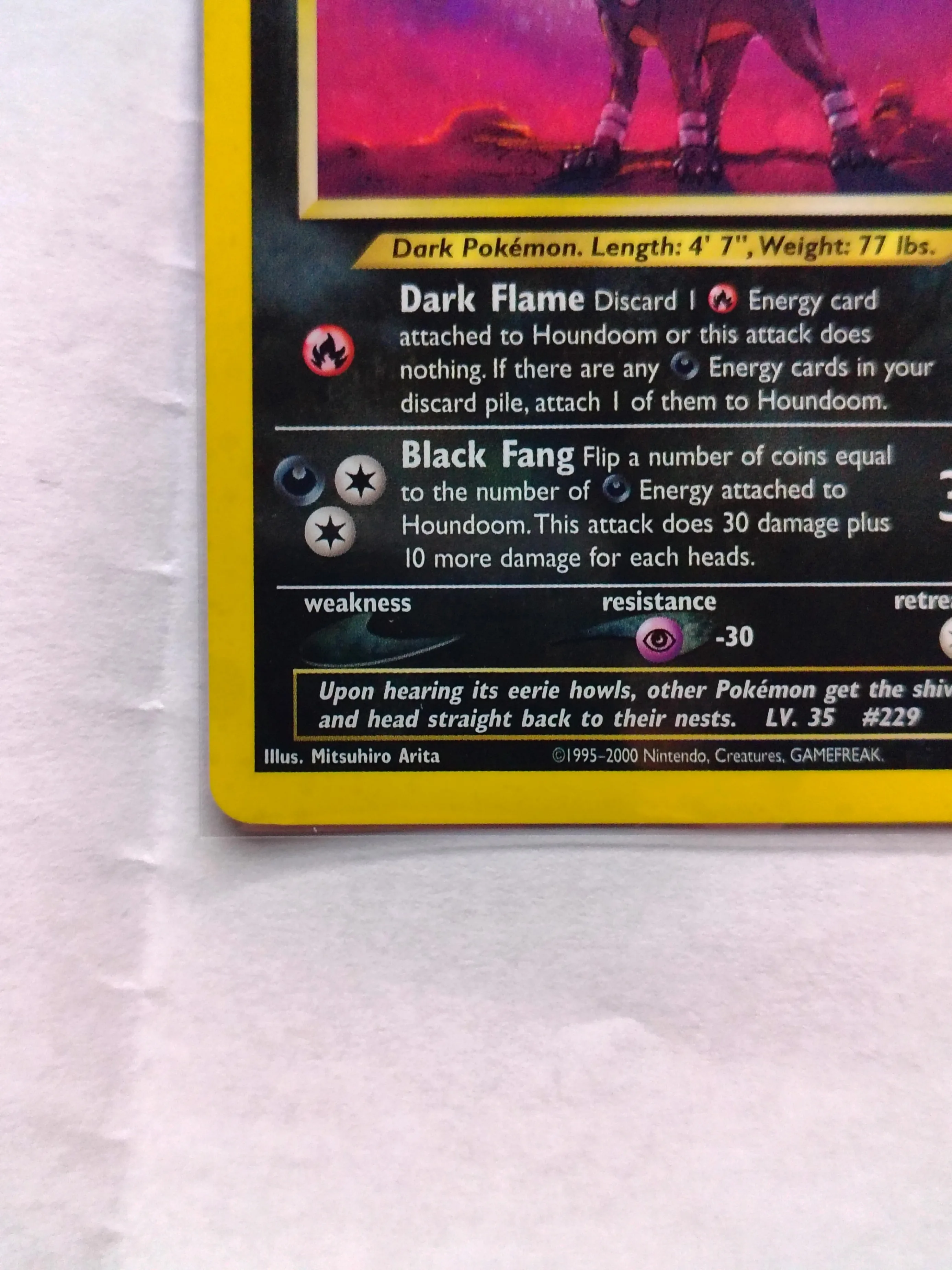 Houndoom - Pokemon Card Holo - Neo Revelation image indicator(2)