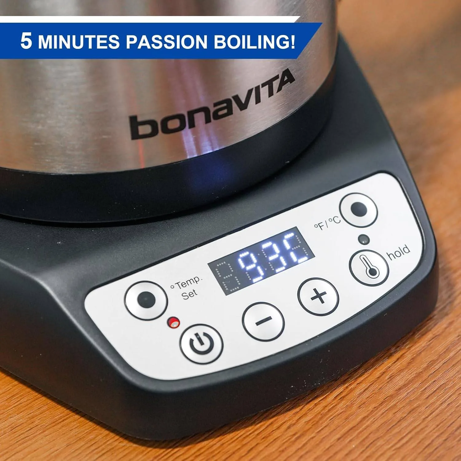 Bonavita Gooseneck Electric Kettle image indicator(6)