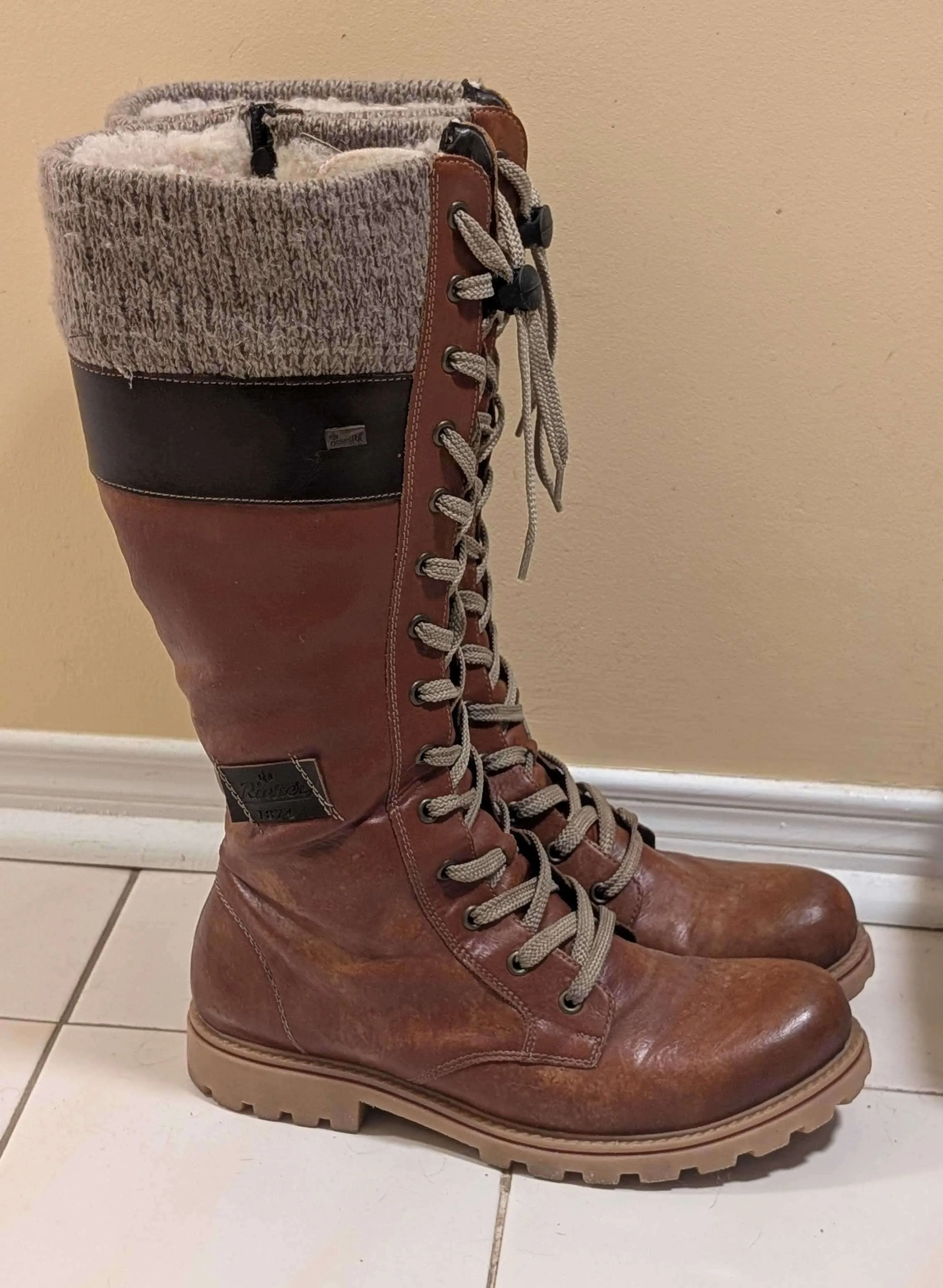 Rieker Z1442-24 Boots - Size 41 (10) image indicator(2)