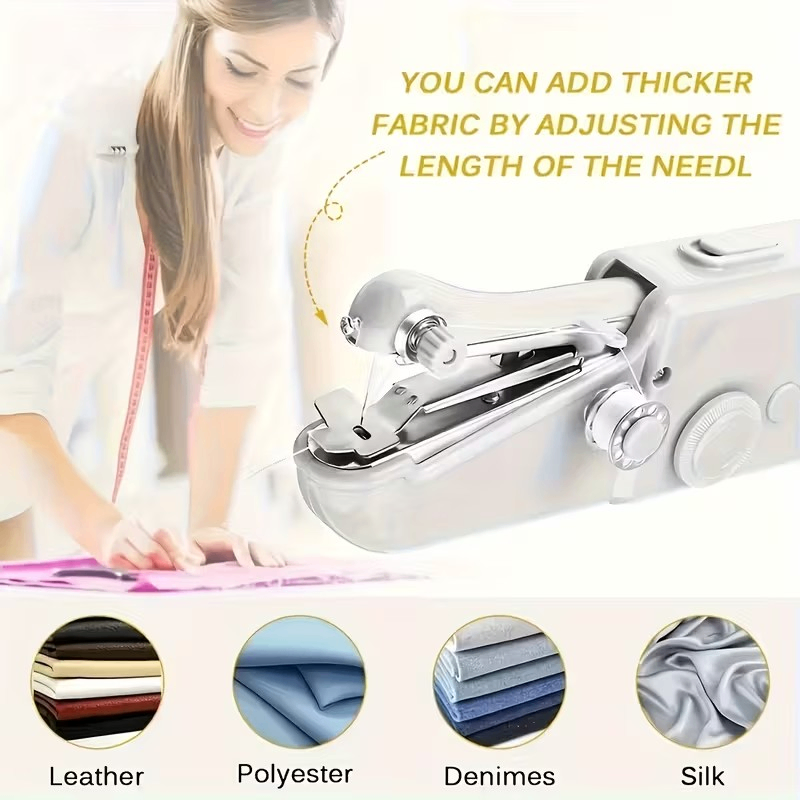 Portable Handheld Sewing Machine with 3-in-1 Function - photo 2
