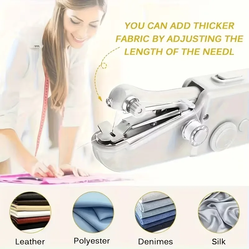 Portable Handheld Sewing Machine with 3-in-1 Function image indicator(2)
