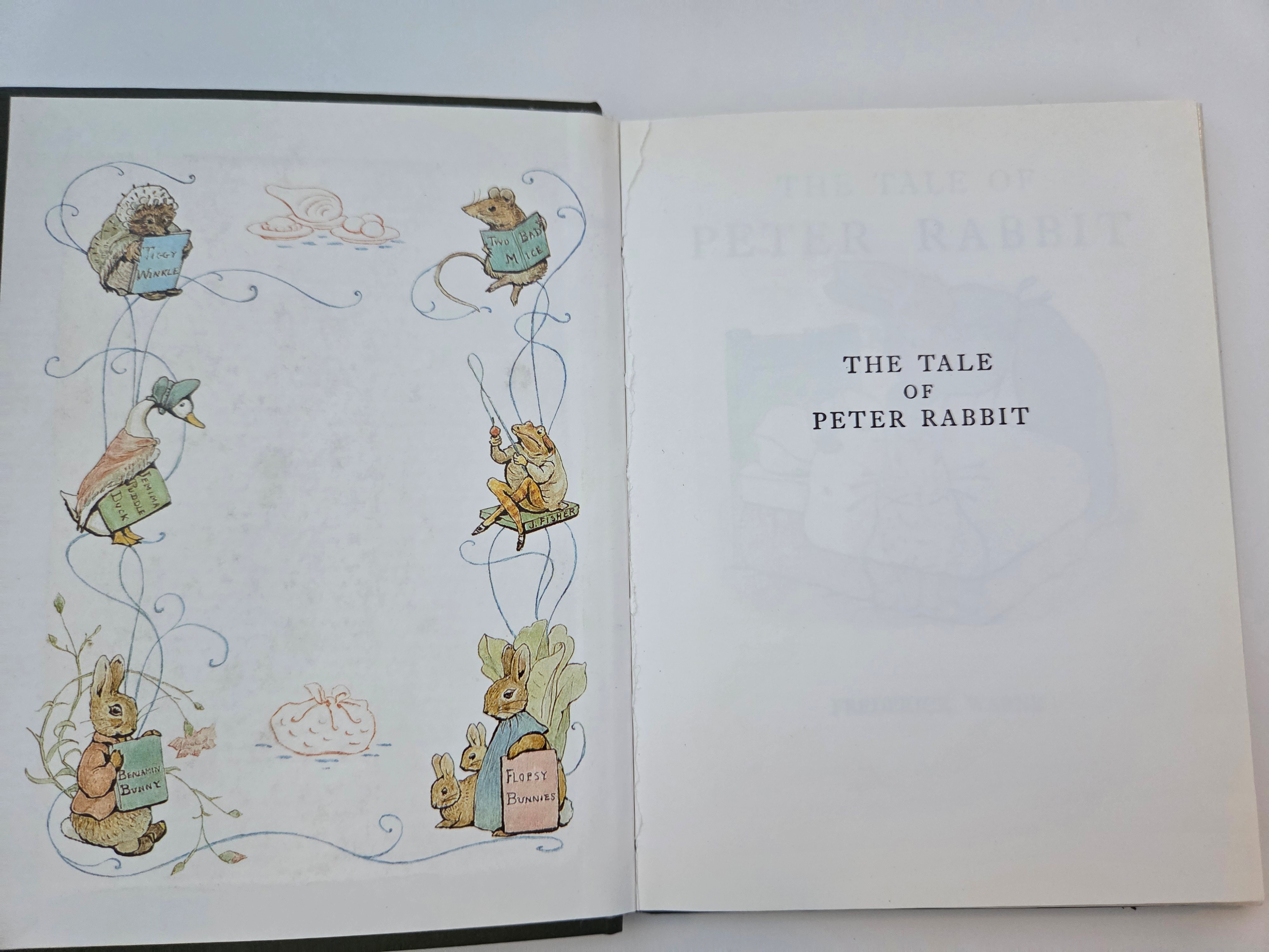 Peter Rabbit by Beatrix Potter, 1989 HC w/ DJ - photo 4