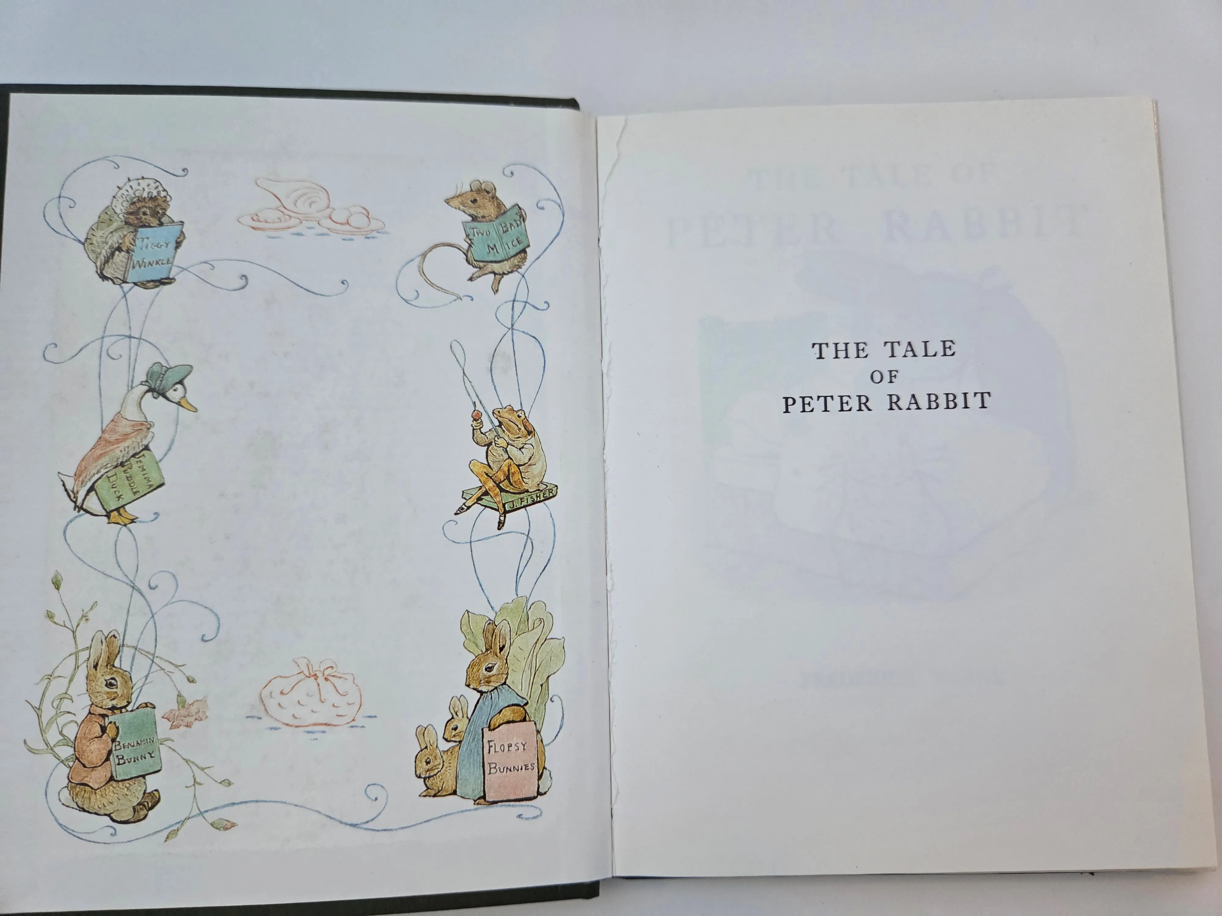 Peter Rabbit by Beatrix Potter, 1989 HC w/ DJ image indicator(4)
