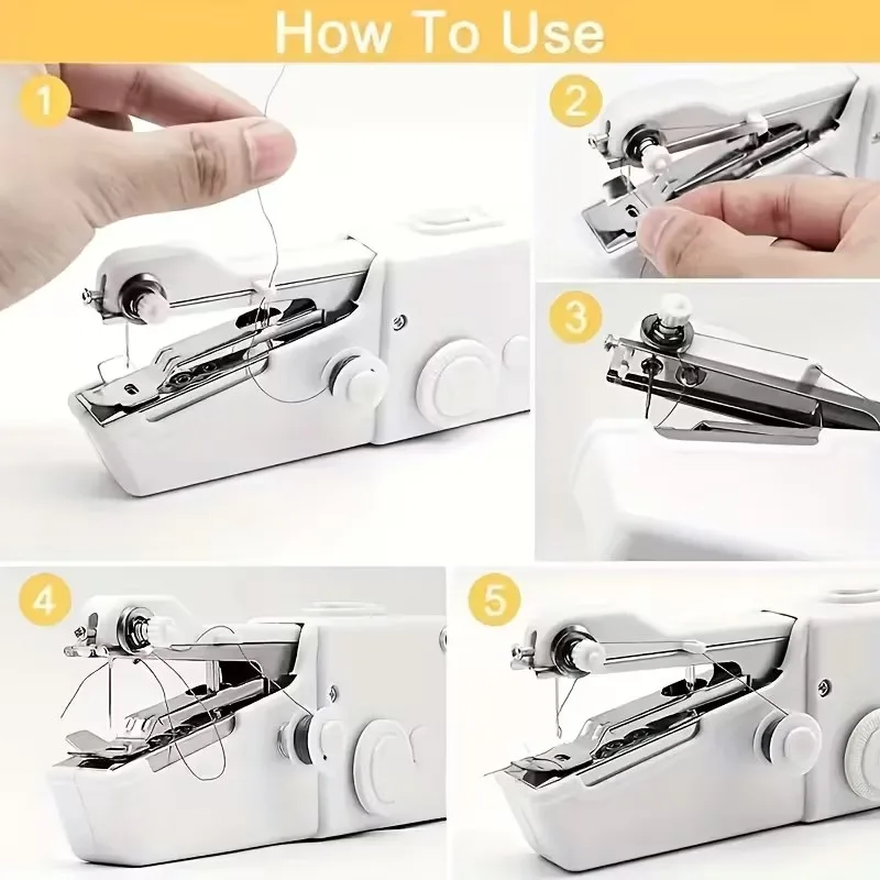 Portable Handheld Sewing Machine with 3-in-1 Function image indicator(7)