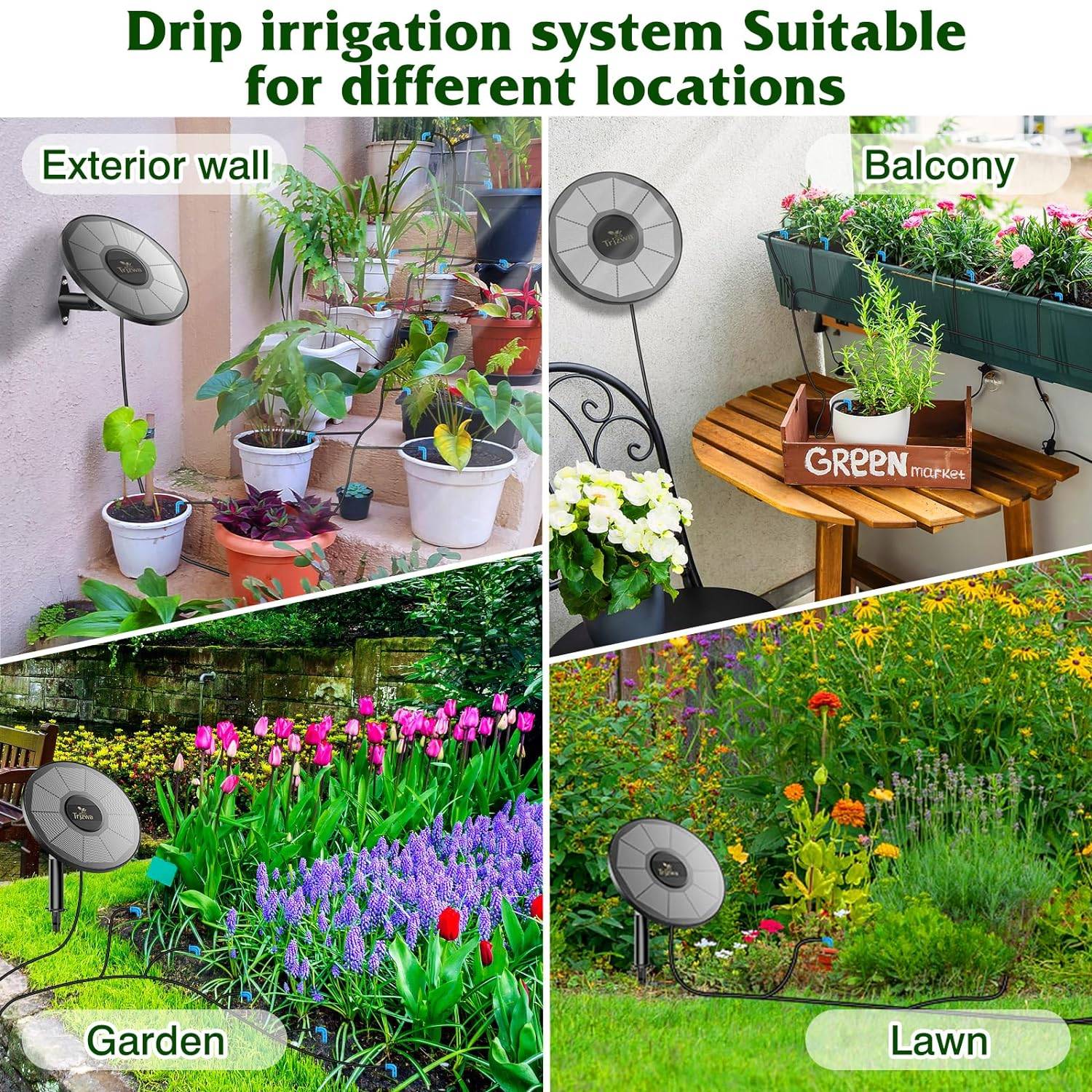 Trizwa Automatic Watering System - Solar Powered - photo 5