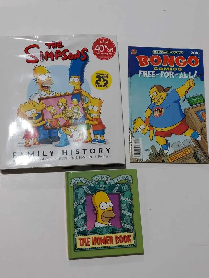 The Simpsons books thumbnail