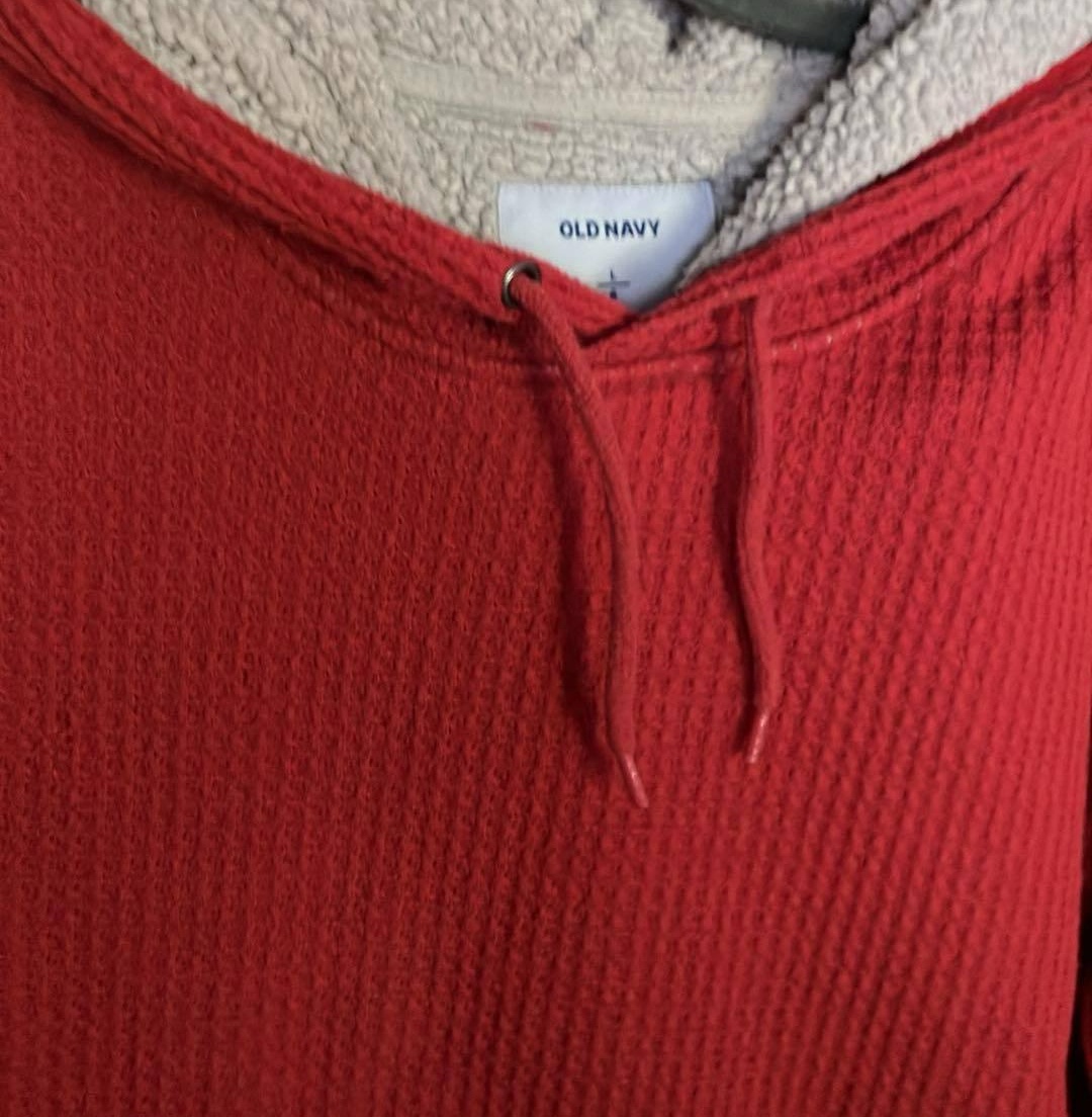 Man Old Navy Red Hoody - Size L - photo 2