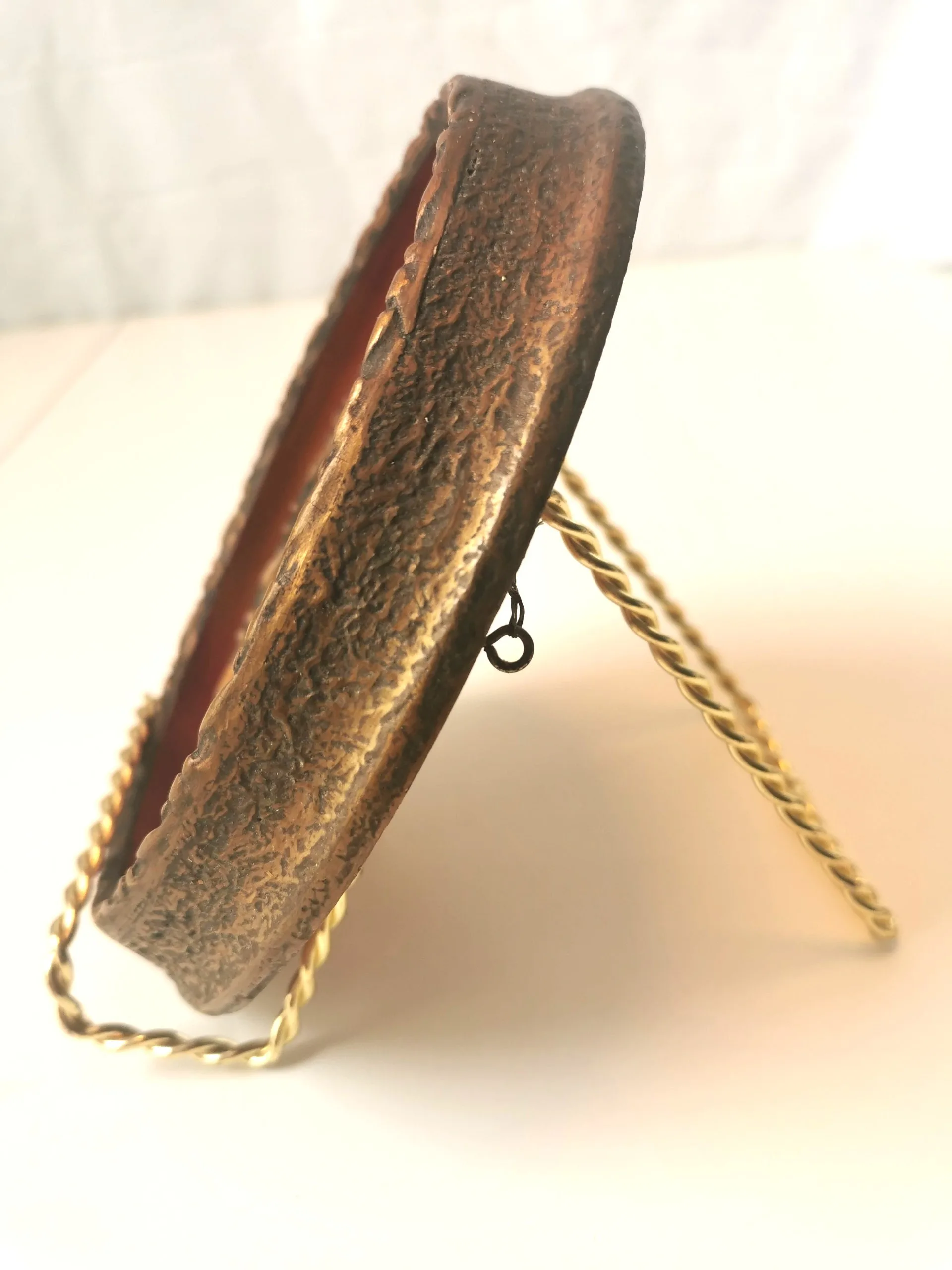 ANTIQUE T. EATON CO. Framed Portrait 1905 Canadian Couple H6570 image indicator(3)