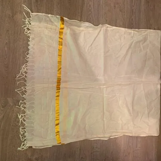 From India - hand woven salwar kameez + shawl. image indicator(5)