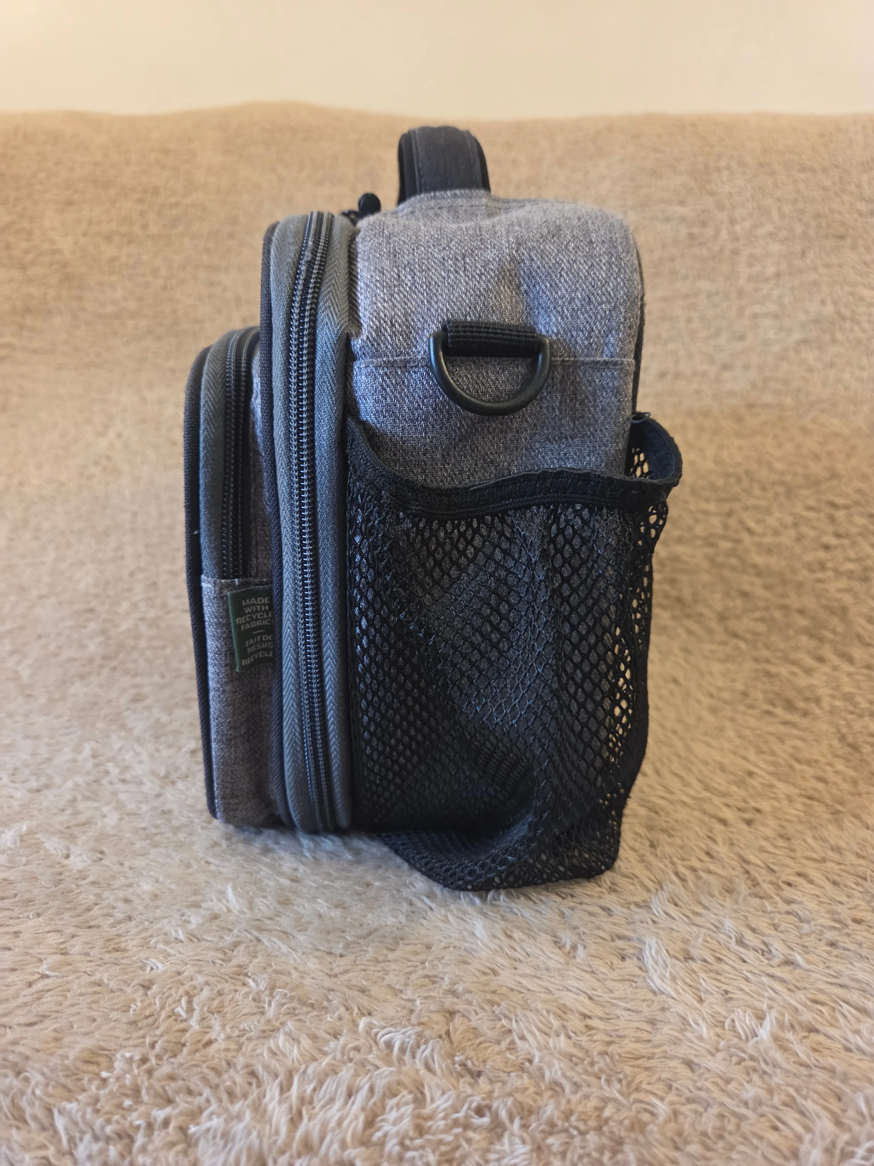 Roots insulated lunch bag + bento box, grey image indicator(3)