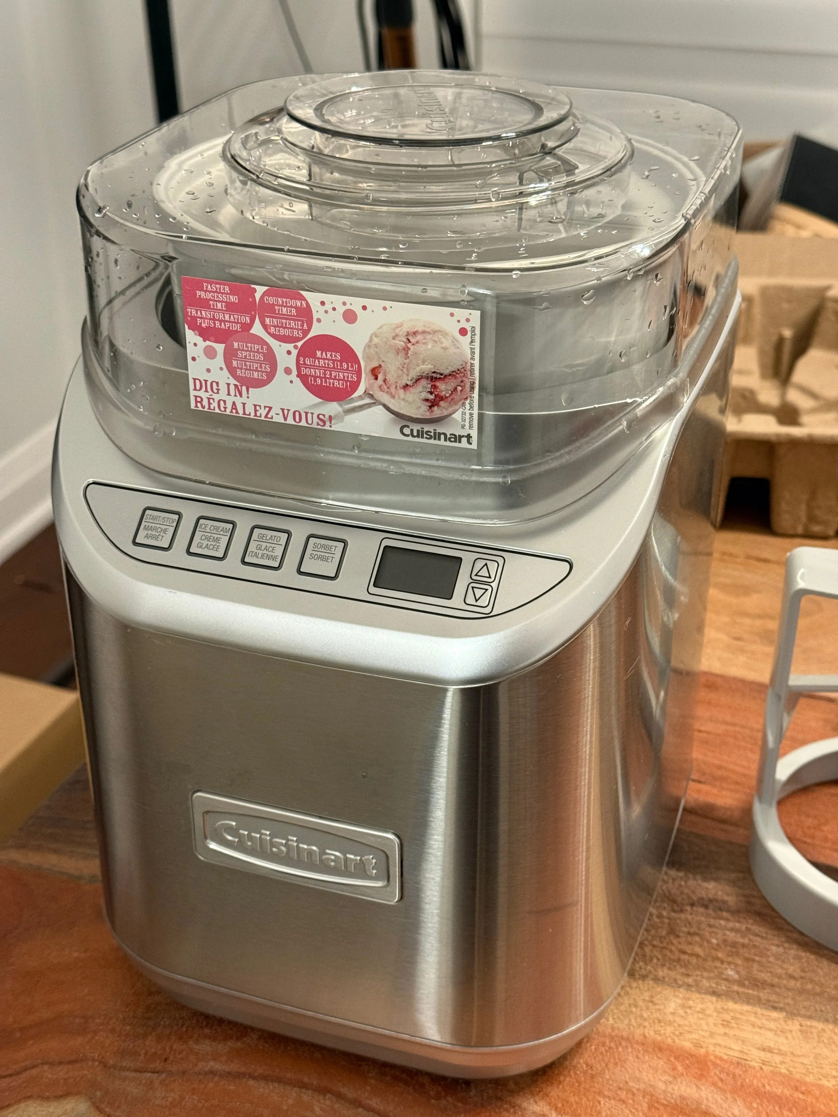 Cuisinart Gelateria Ice Cream & Gelato Maker (2 QT) image indicator(2)