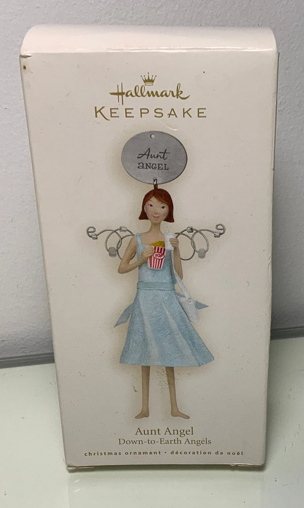 Hallmark Keepsake Aunt Angel Christmas Ornament thumbnail