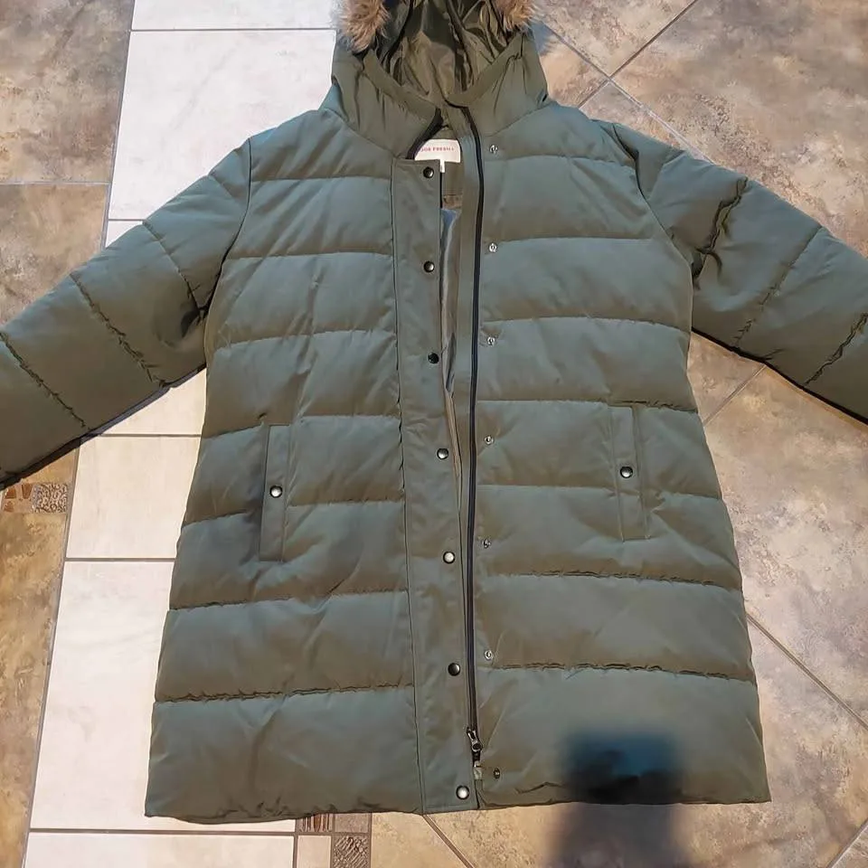 Joe Fresh women's winter parka jacket size XL image indicator(6)