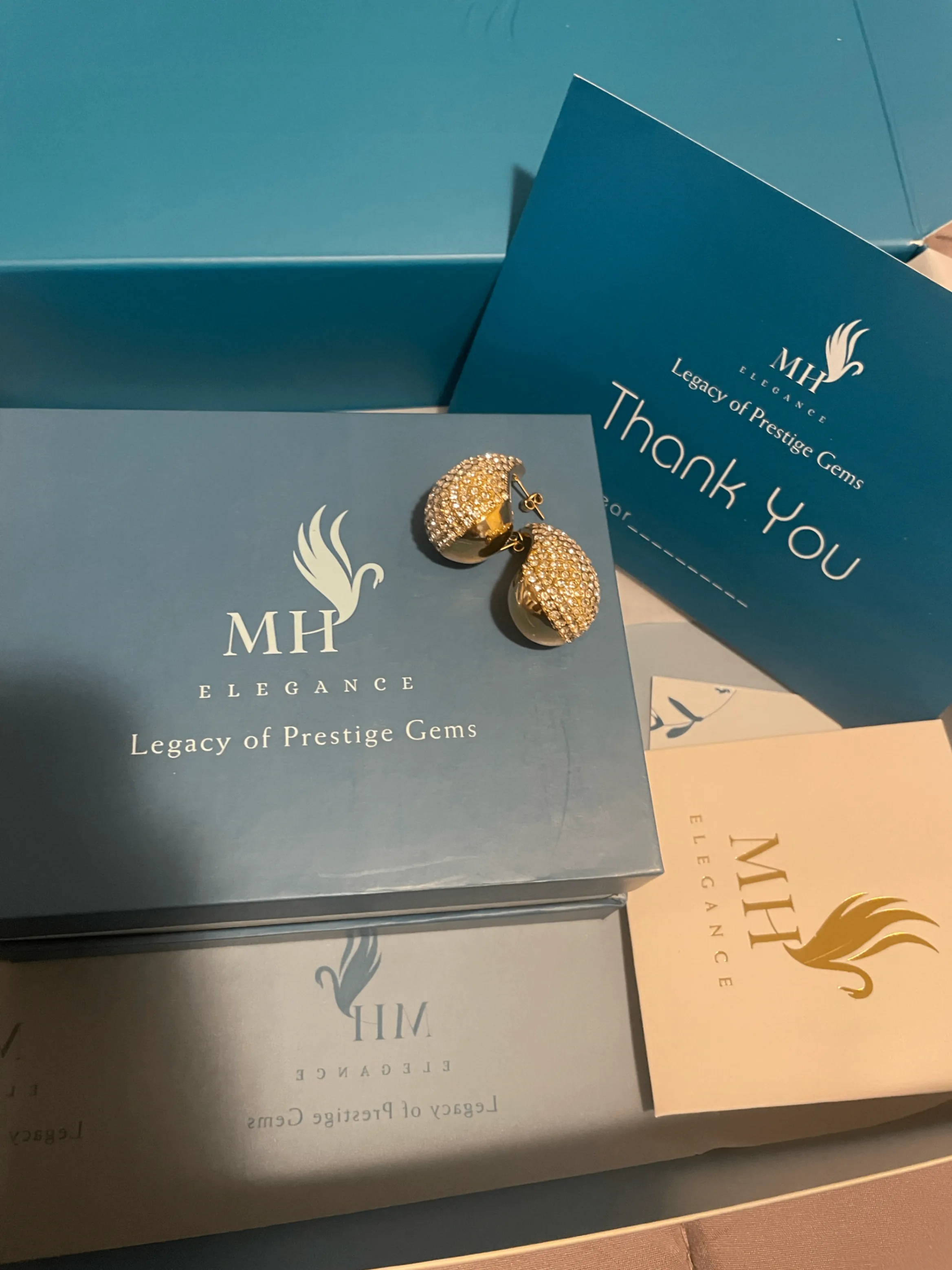 18k Gold Plated Tear Drop Earrings image indicator(4)