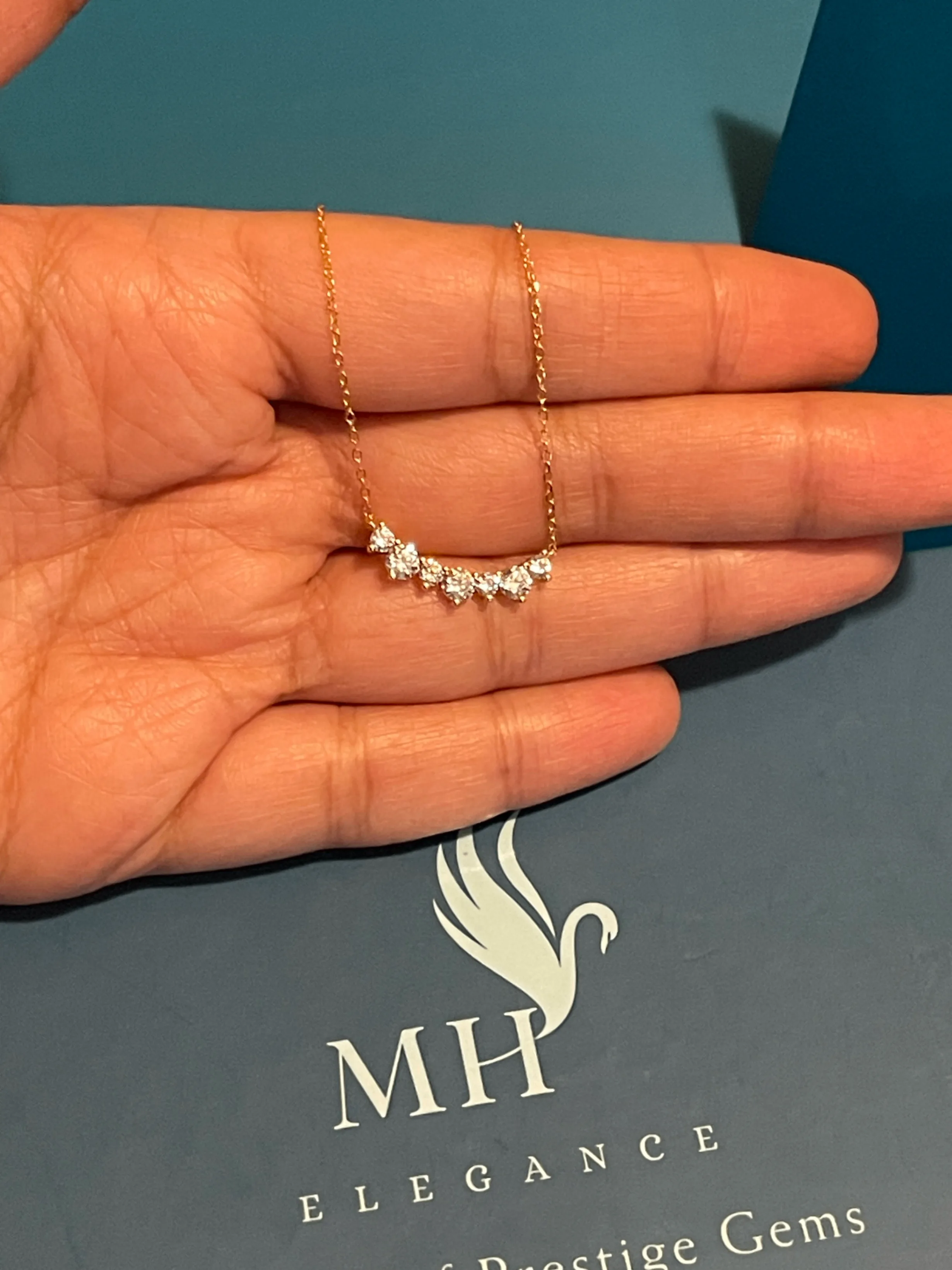 14k Gold Plated Gold Charm Necklace