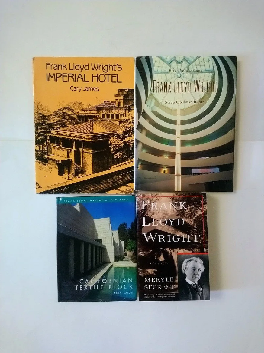 Frank Lloyd Wright books!