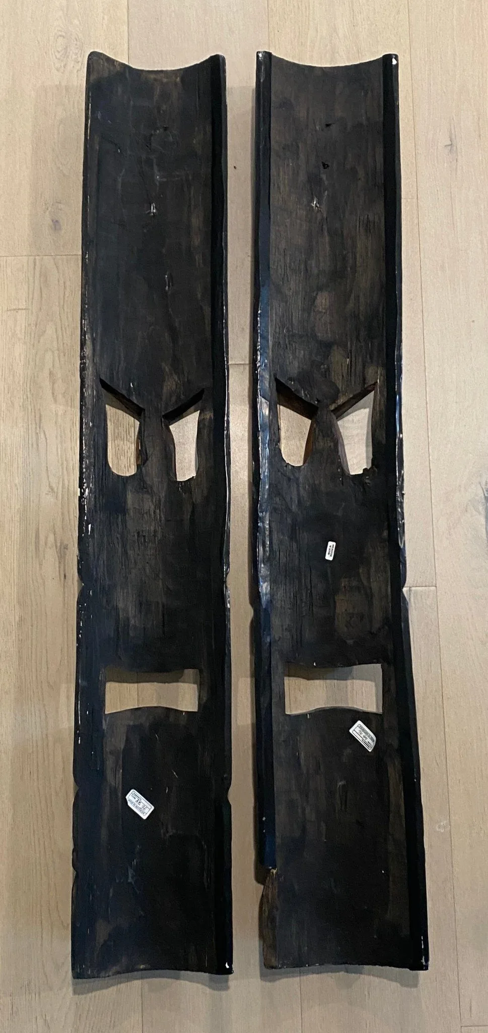 Carved Wood Tiki Masks with Pineapple Theme image indicator(4)