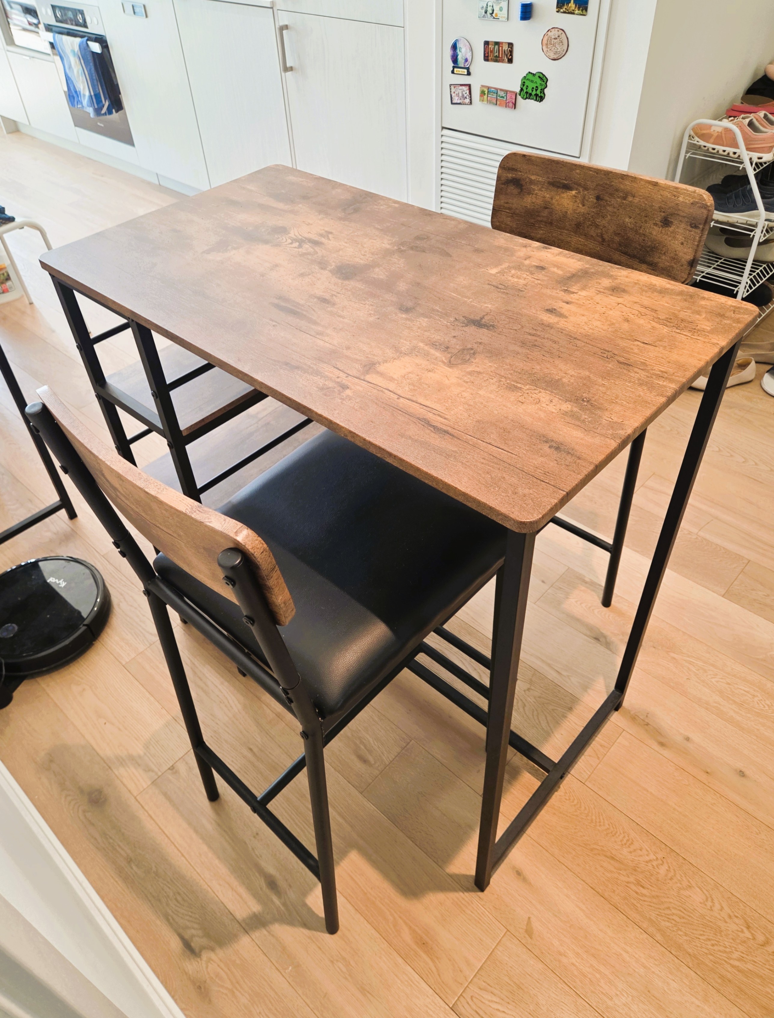 Wayfair high dining set for 2 (table and chairs/stools)