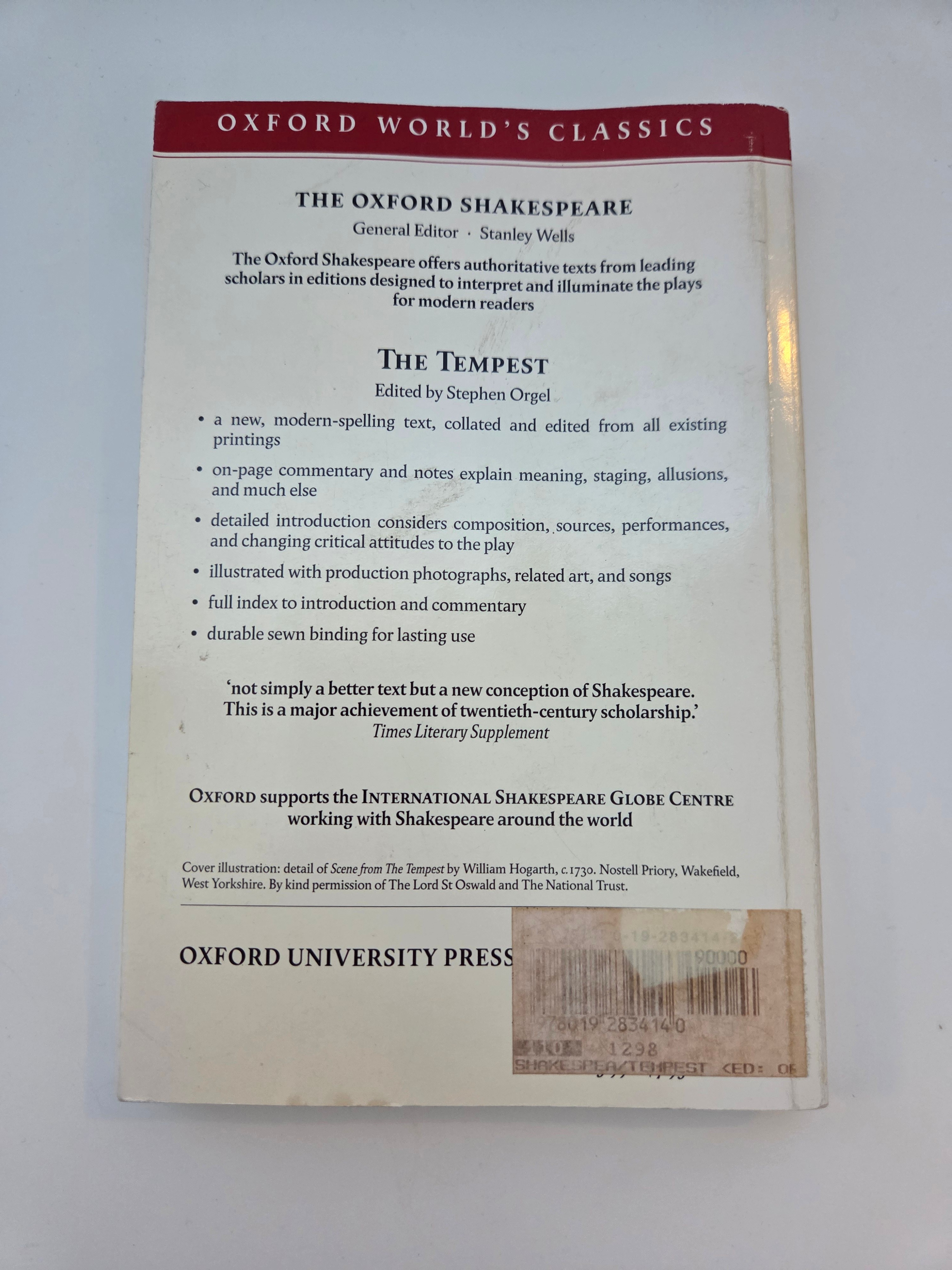 The Tempest – Oxford Shakespeare, ed. Stephen Orgel - photo 2