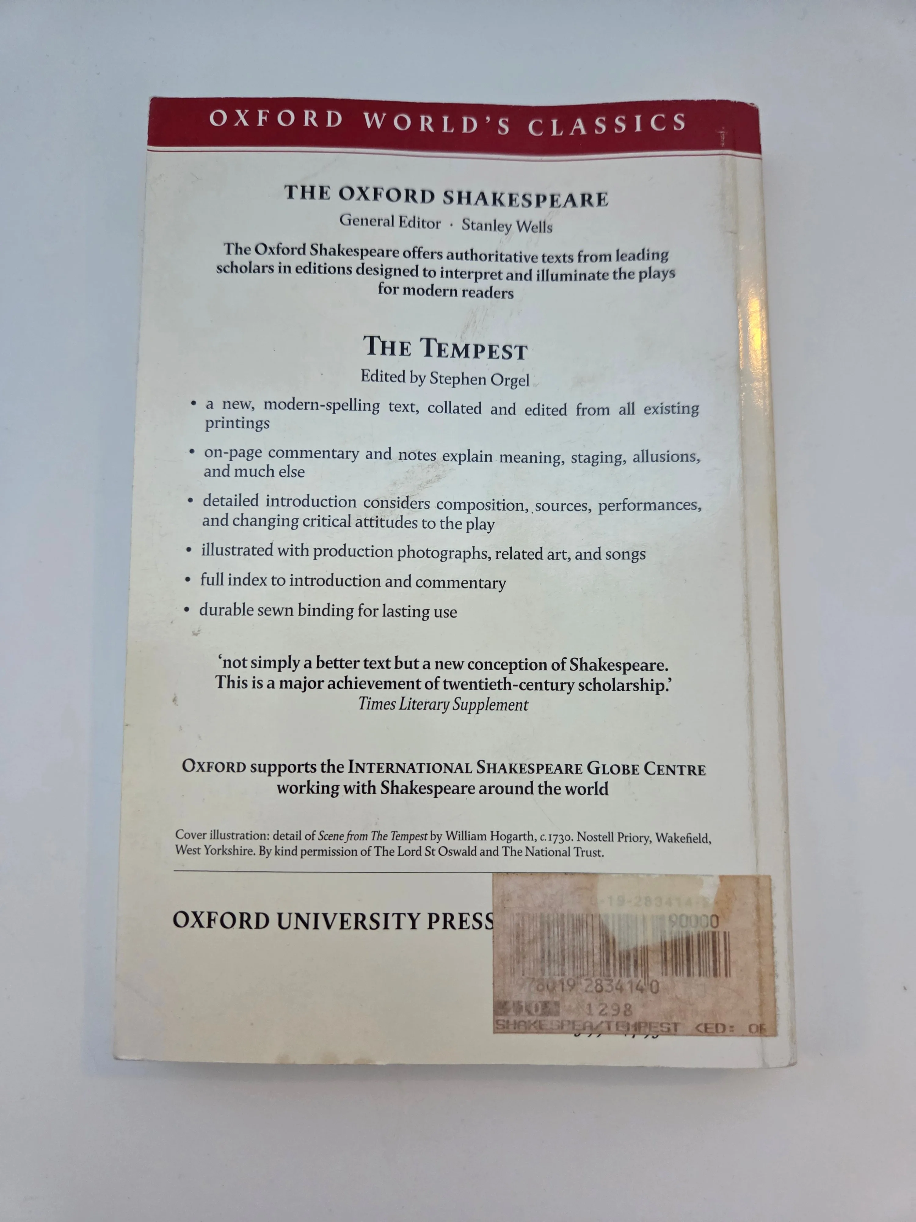 The Tempest – Oxford Shakespeare, ed. Stephen Orgel image indicator(2)