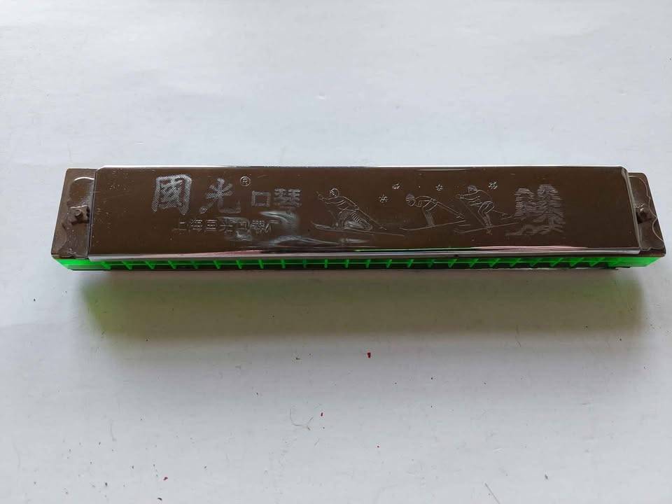 VINTAGE CHINESE DUN HUANG HARMONICA Shanghai music instrument - photo 4