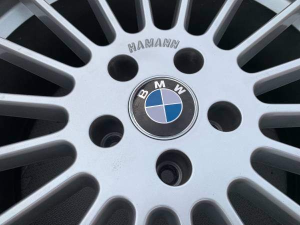 Set of RARE BMW After Market Rep Hamann 20X8.5/9.5 rims good con - photo 5