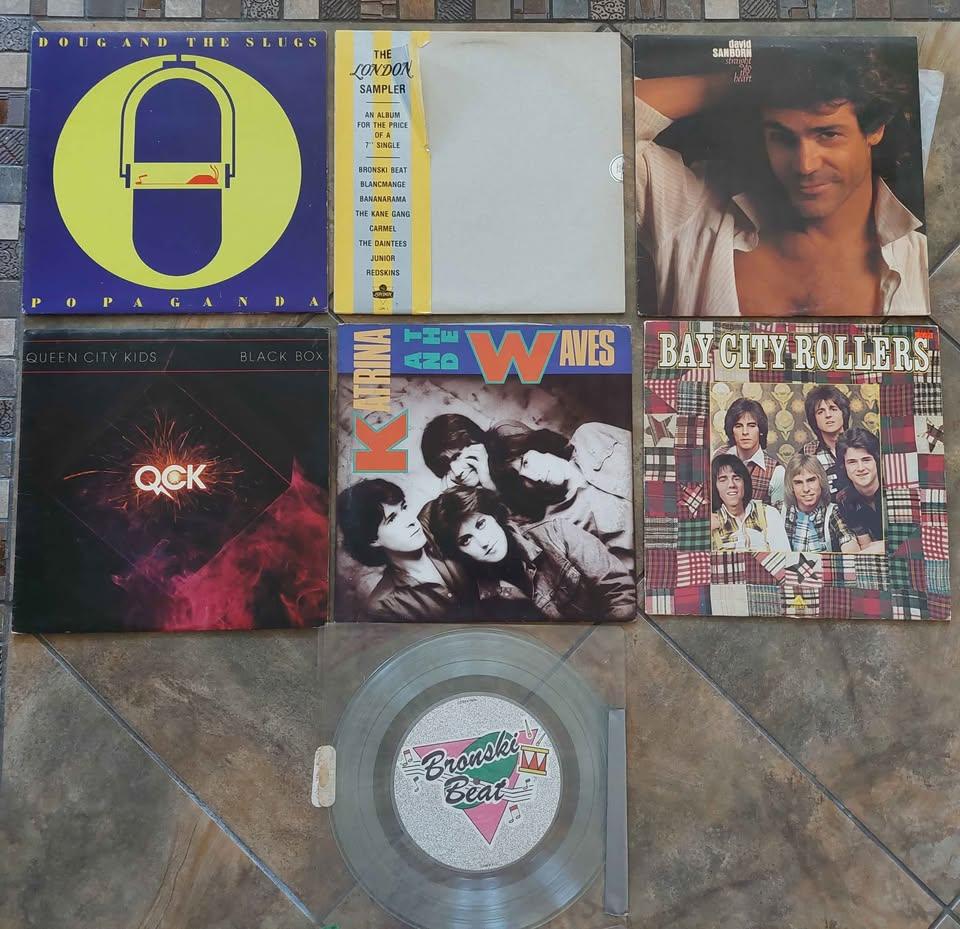 Vinyl records $2 each