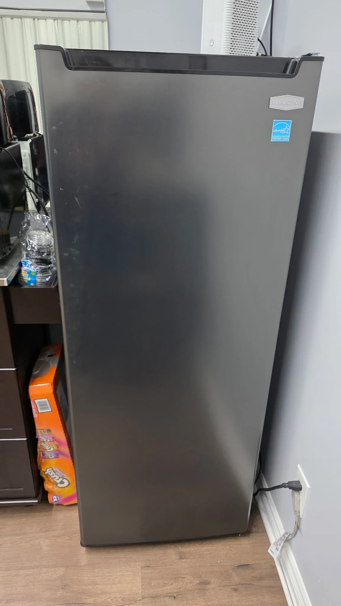 Marathon 22” Black Steel Refrigerator - image indicator(4)