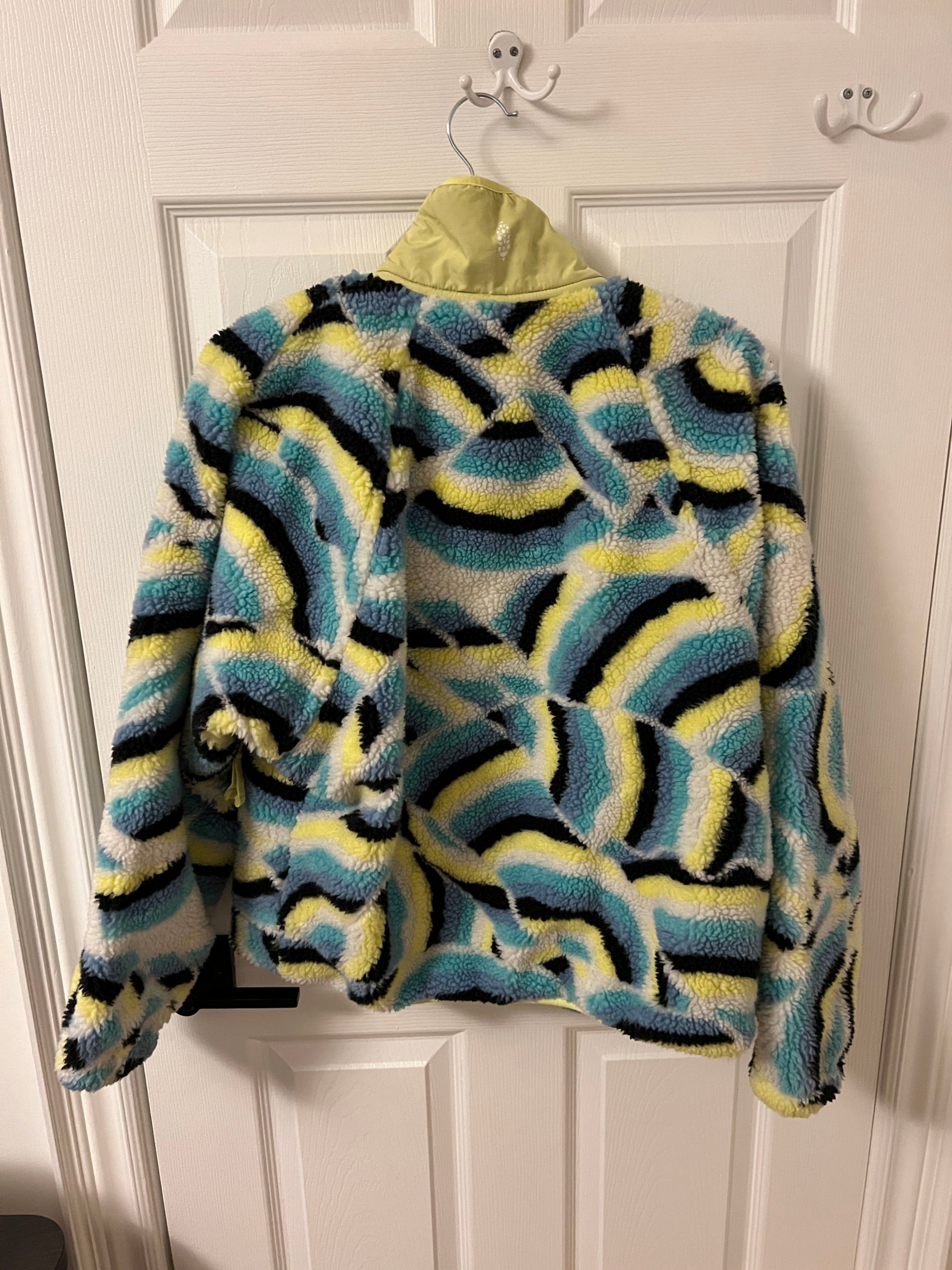 Free People - Hit The Slopes Printed Fleece Jacket - photo 2