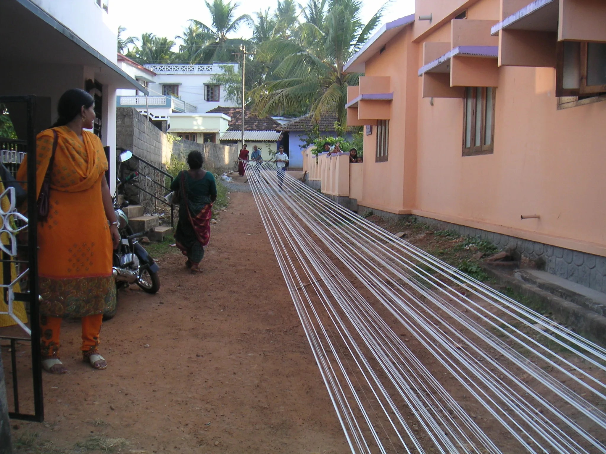 From India - hand woven salwar kameez + shawl. image indicator(7)