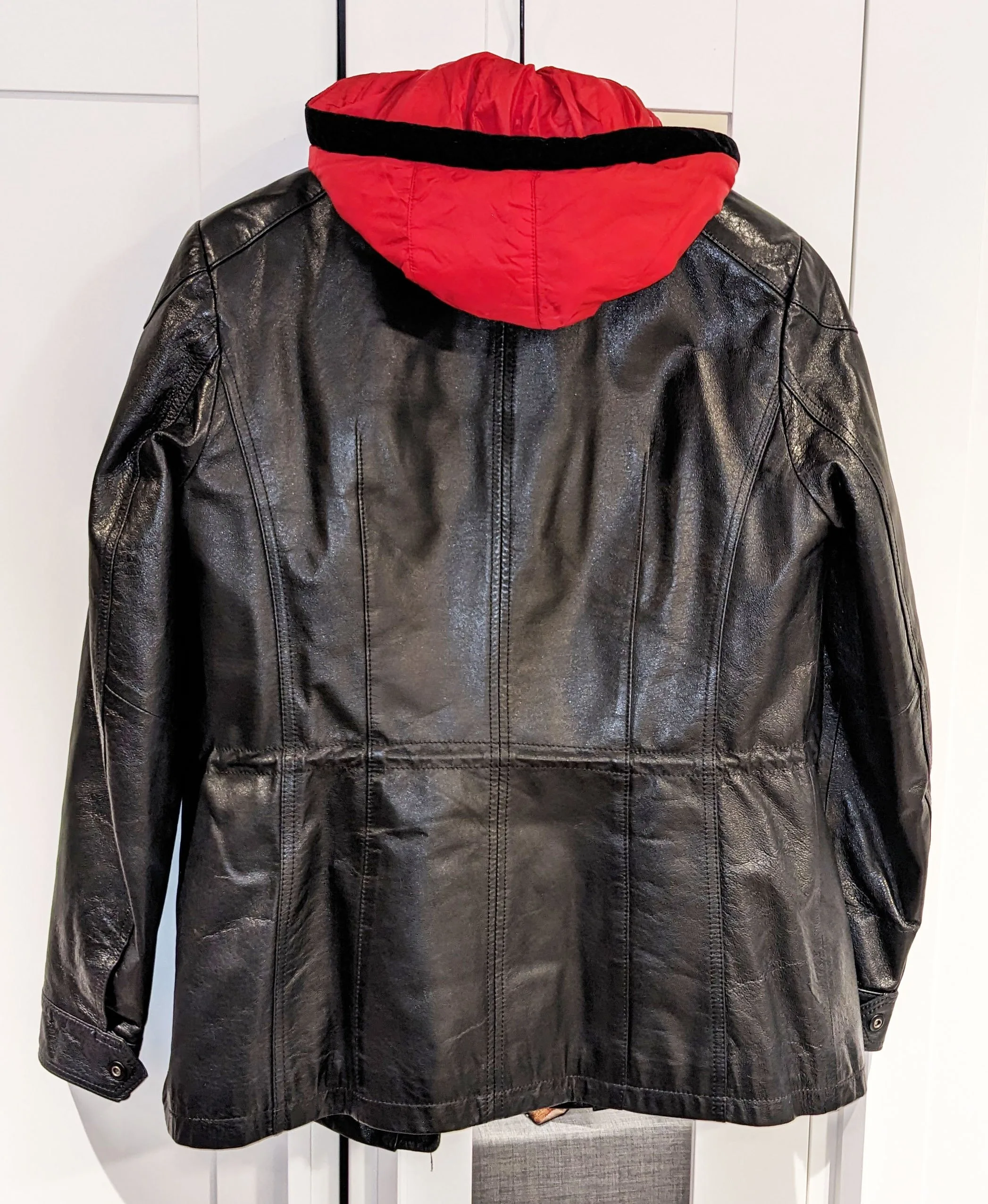 Women Insulated Leather Jacket 2-in-1 DANIER size M image indicator(2)