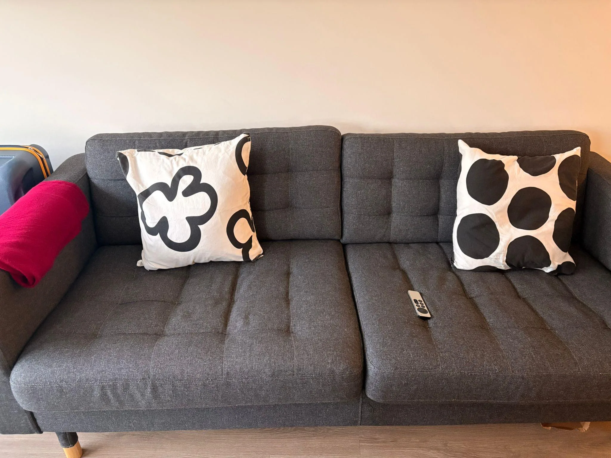 Negotiable - 2024 Grey IKEA 2-Seater Sofa