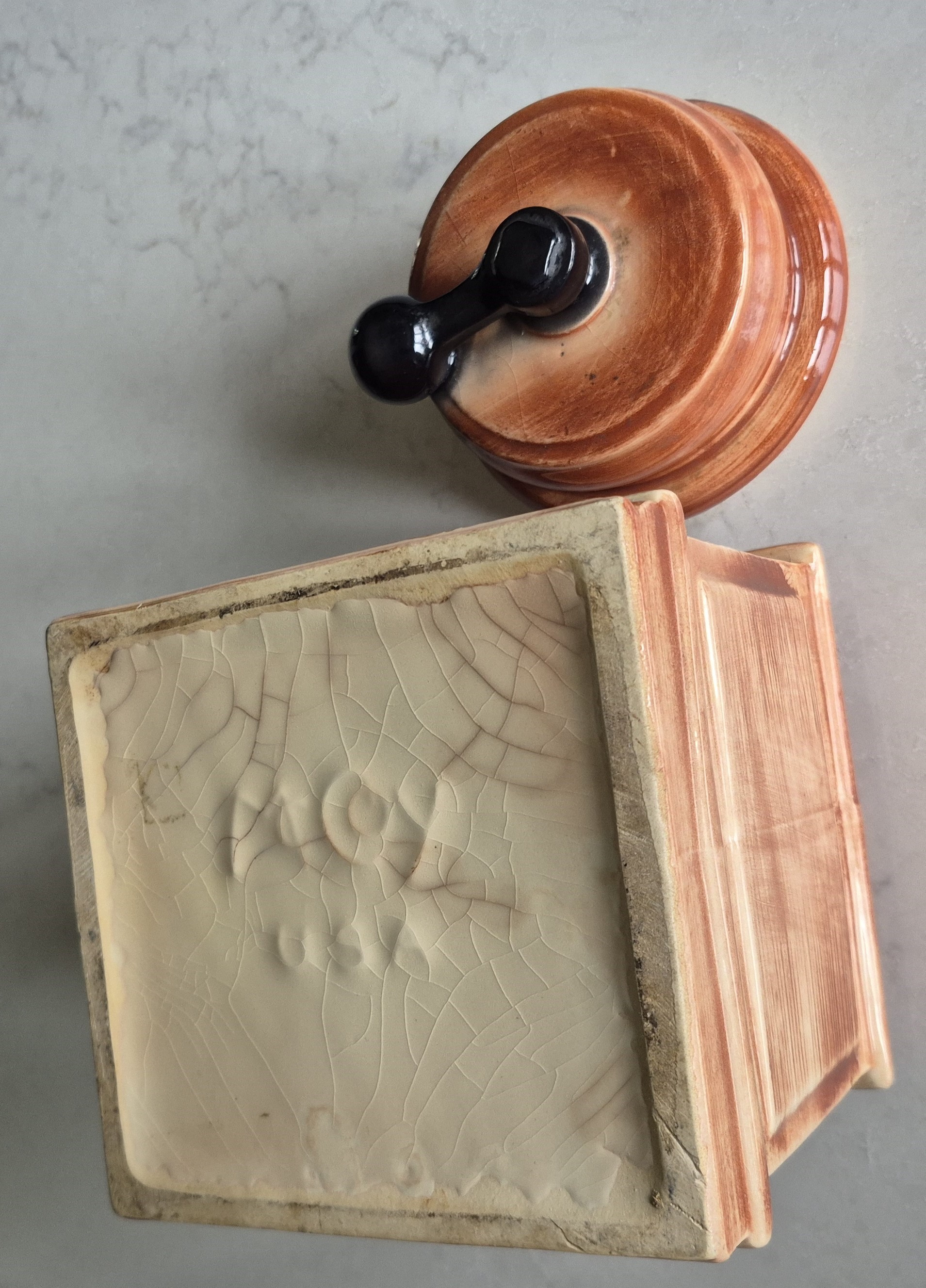 Vintage McCoy Coffee Grinder Coffee Jar - photo 4