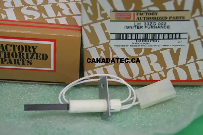 Genuine Carrier Hot Surface Ignitor P/N LH33ZG002/ 1172533