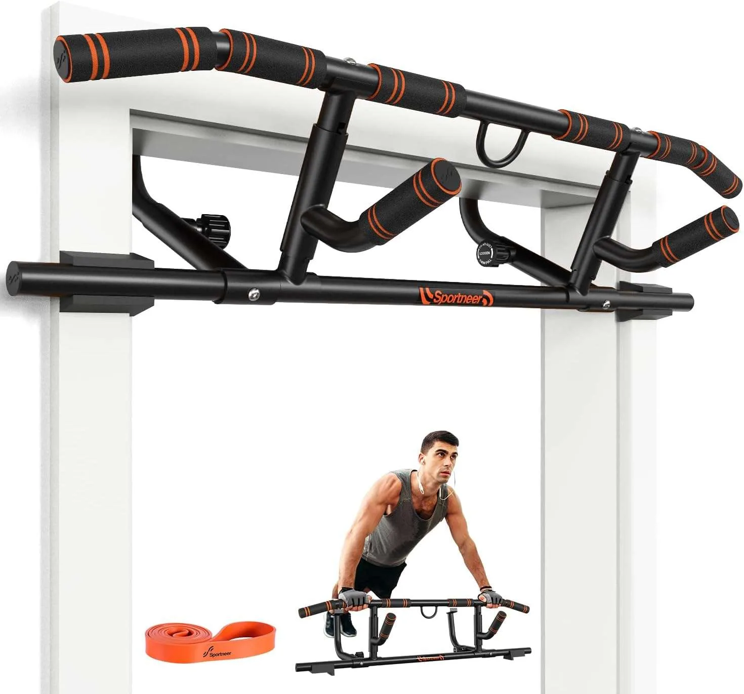 New Pull Up Bar w/ Folding Handle