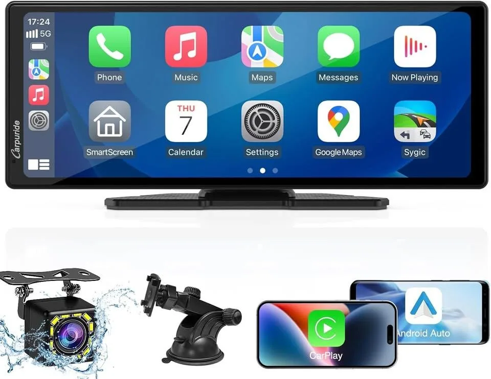 CARPURIDE 9.3 Inch Carplay Screen for Car,