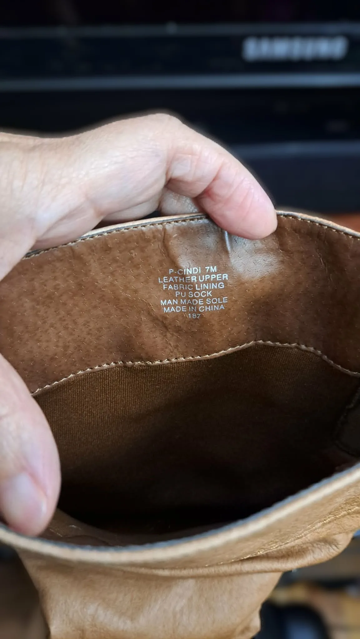 Steve Madden Genuine Leather Slouchy Knee-high Boots image indicator(5)