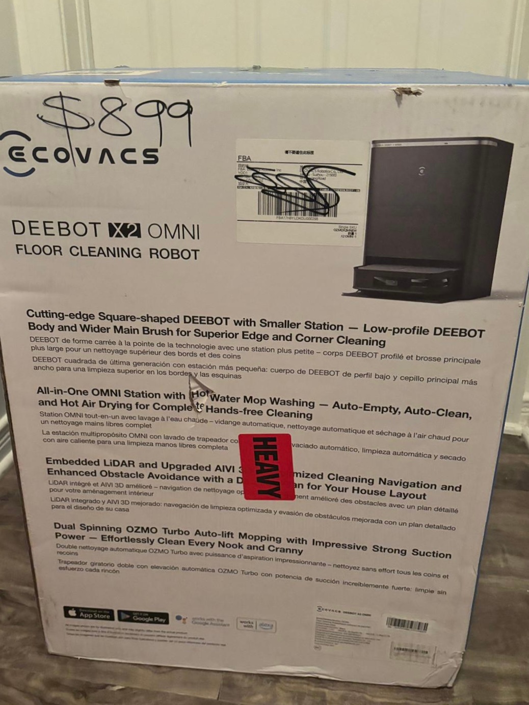 Robot Vacuum and MopLifting Self-Emptying and Refilling UPGRADED - photo 2